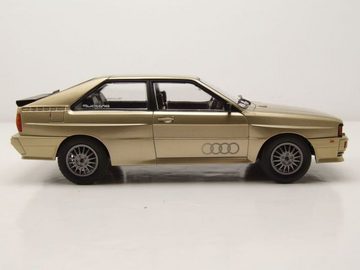 Whitebox Modellauto Audi Quattro 1981 beige Modellauto 1:24 Whitebox, Maßstab 1:24