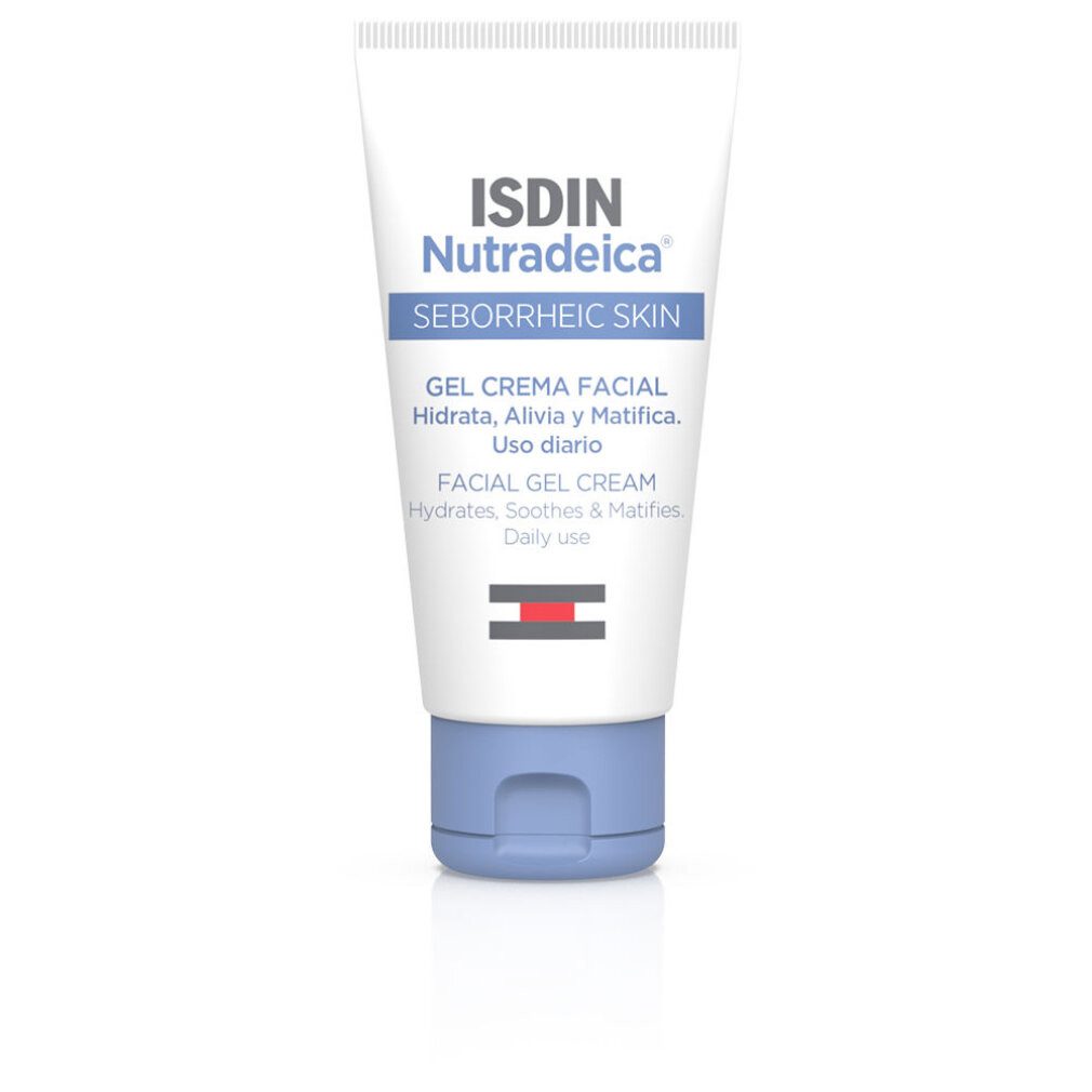 Isdin Make-up-Entferner Nutradeica Gesichtsgel Creme für seborrhoische Haut 50ml