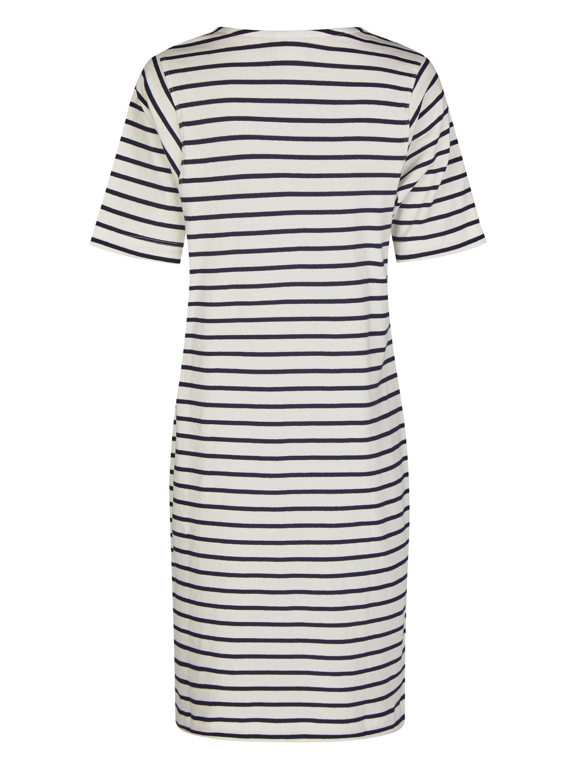Wind sportswear Sommerkleid Damen Kurzarmkleid gestreift, günstig online kaufen