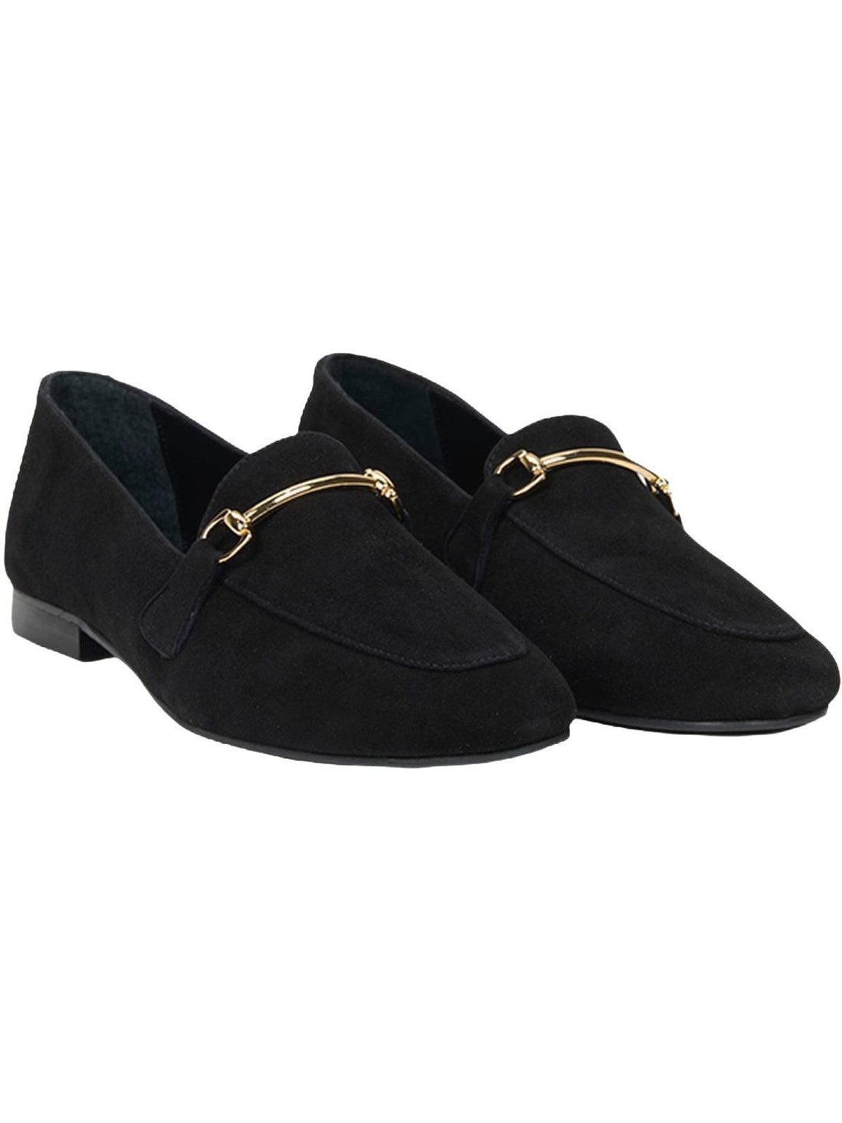 Damen-Slipper aus echtem Leder, bequeme flache Freizeitschuhe für jed Mokassin