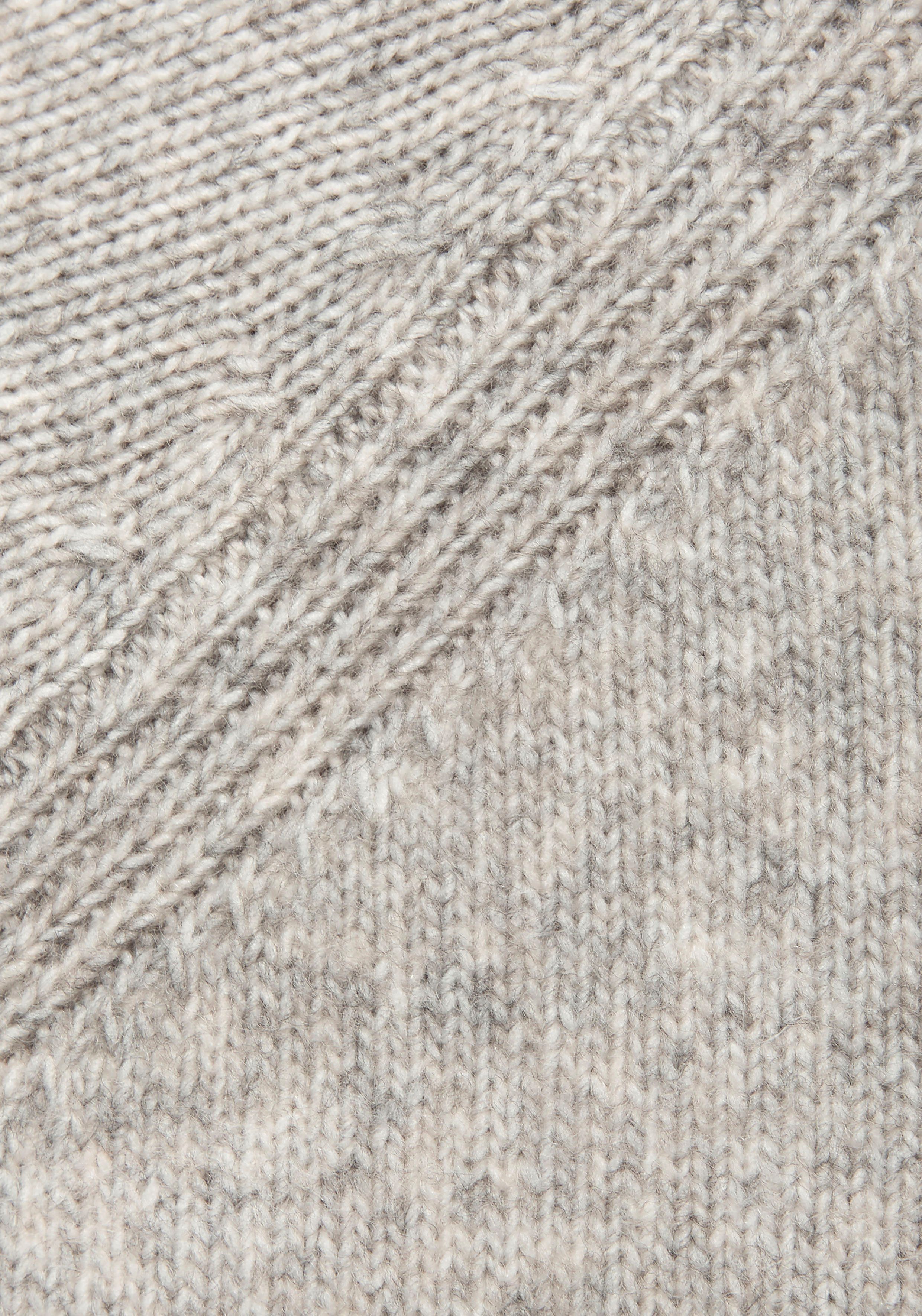 LASCANA Longpullover in lässiger Form aus supersofter Qualität langer Kuschelpulli, bequemes Pulloverkleid, kurzes Strickkleid, Basic – Bild 5 von 5
