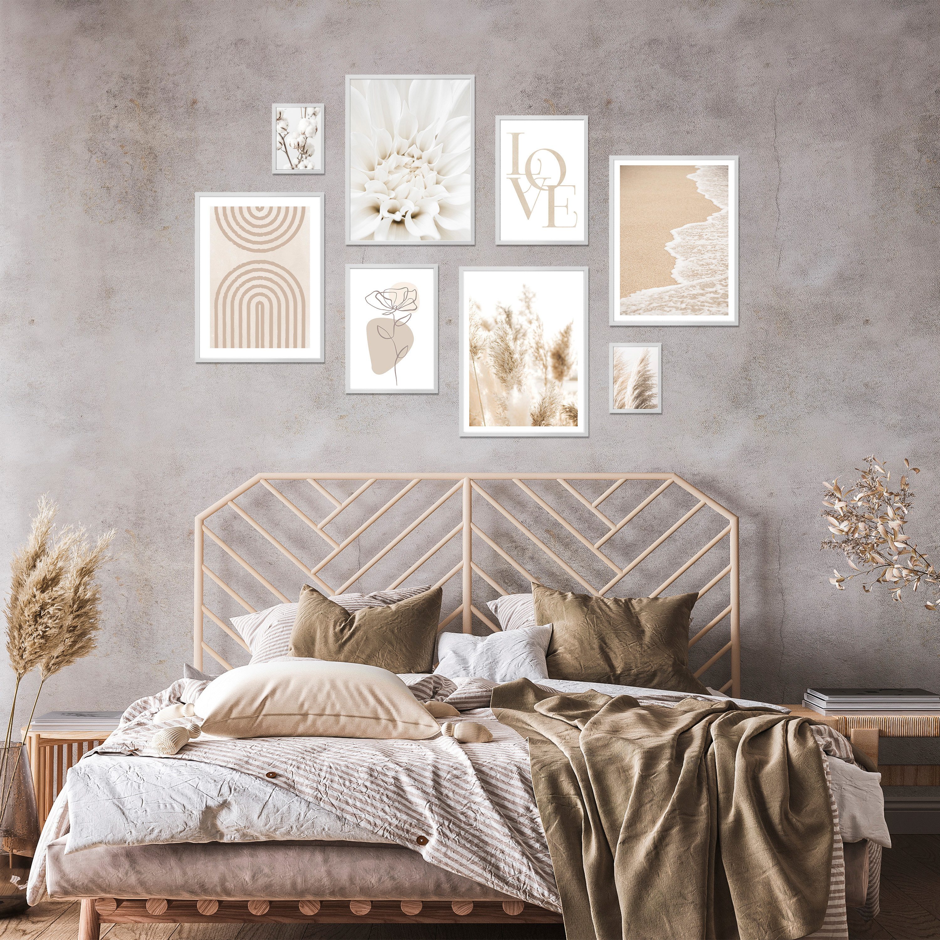 ARTFAVES Poster Poster Set - Beige günstig online kaufen
