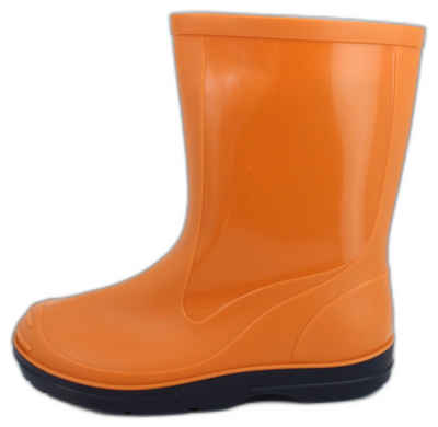 Beck Regenstiefel Basic, robuster wasserdichter Gummistiefel (für Mädchen und Jungen, in vielen Farben und Größen verfügbar) schmaler Schlupf-Stiefel, herausnehmbare Innensohle