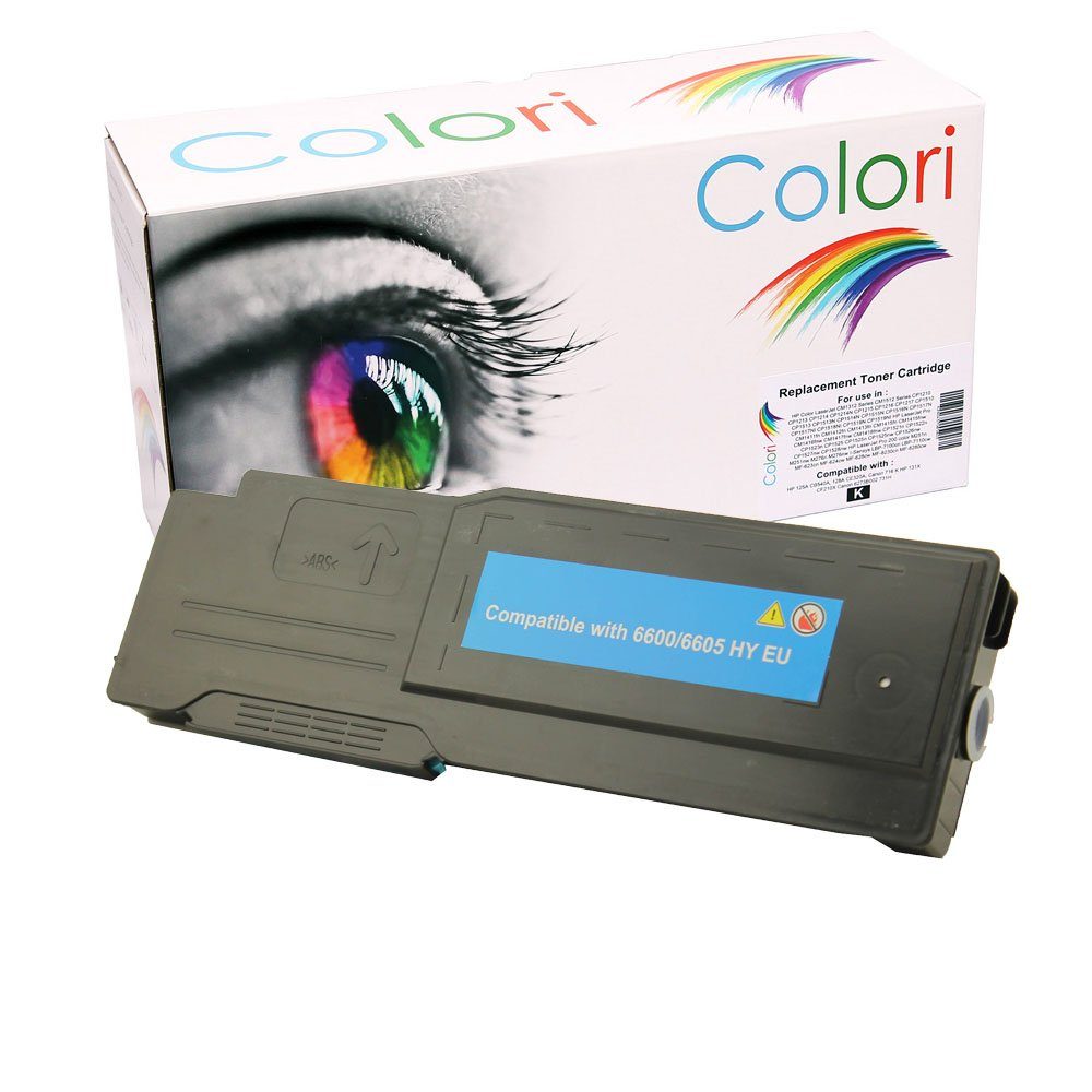 Colori Tonerkartusche, Kompatibler Toner für Xerox Phaser 6600 Cyan für Xerox Phaser 6600dn 6600dnm 6600n 6600 Series WC 6605dn 6605dnm 6605n WorkCentre von Colori