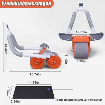 autolock Bauchtrainer Automatisches Rebound Aabdominal Wheel,Roller Domestic Bauchtrainer