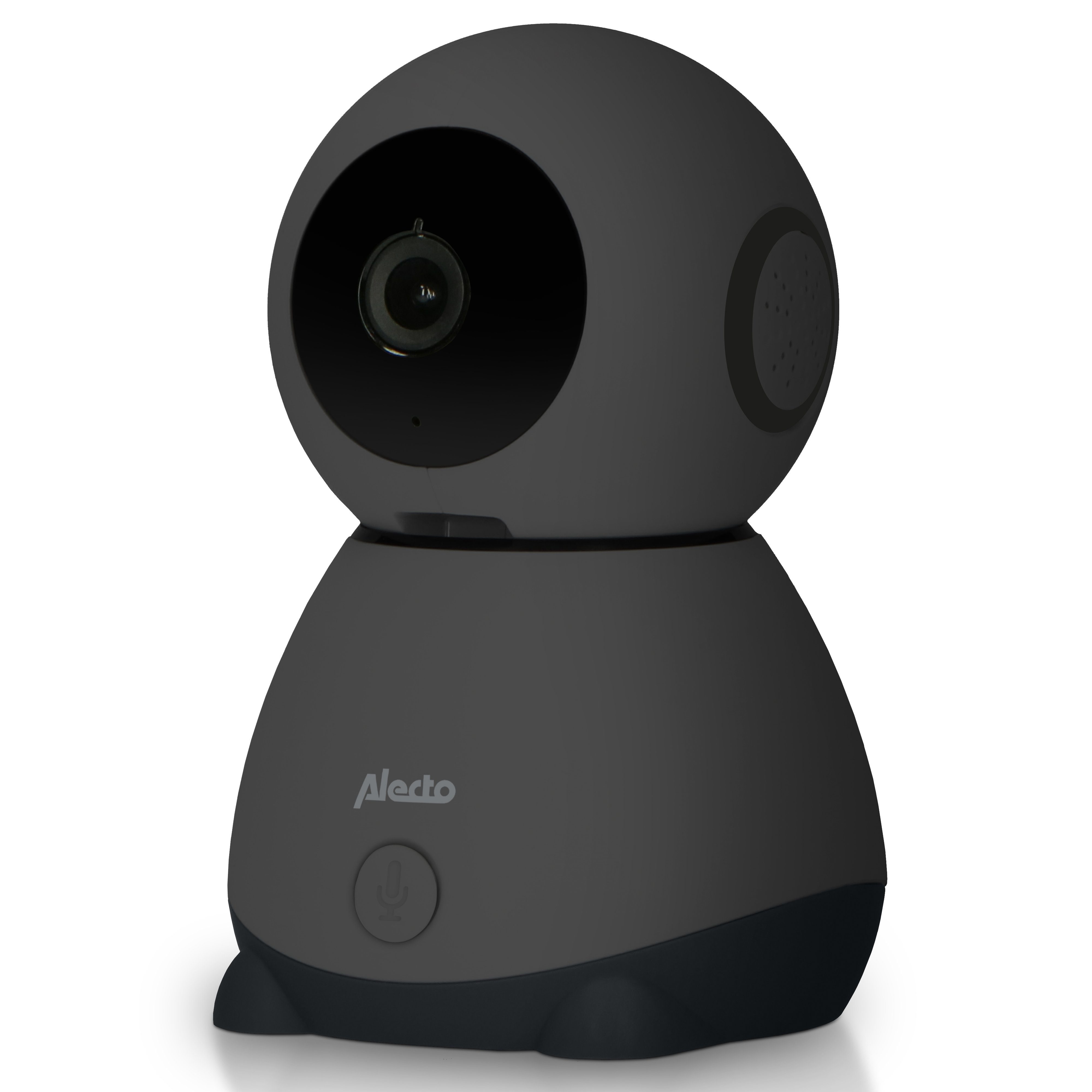 Alecto Video-Babyphone SMARTBABY10BK, 1-tlg., HD-WLAN- Verbindung mit Nachtvision & kostenloser SmartLife-App