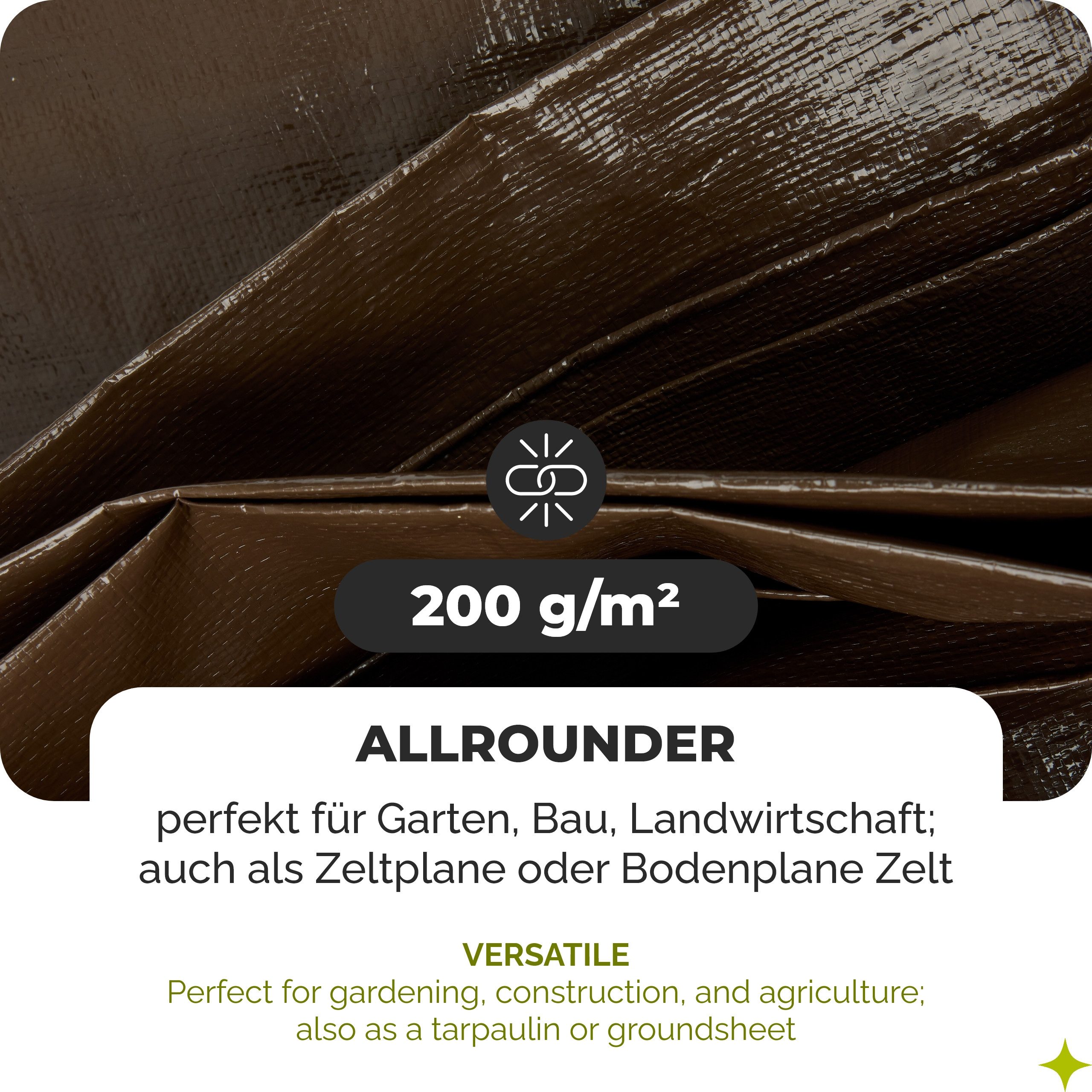 Garronda Schutzplane Gewebeplane wasserdicht mit Ösen für Gartenmöbel, Auto günstig online kaufen