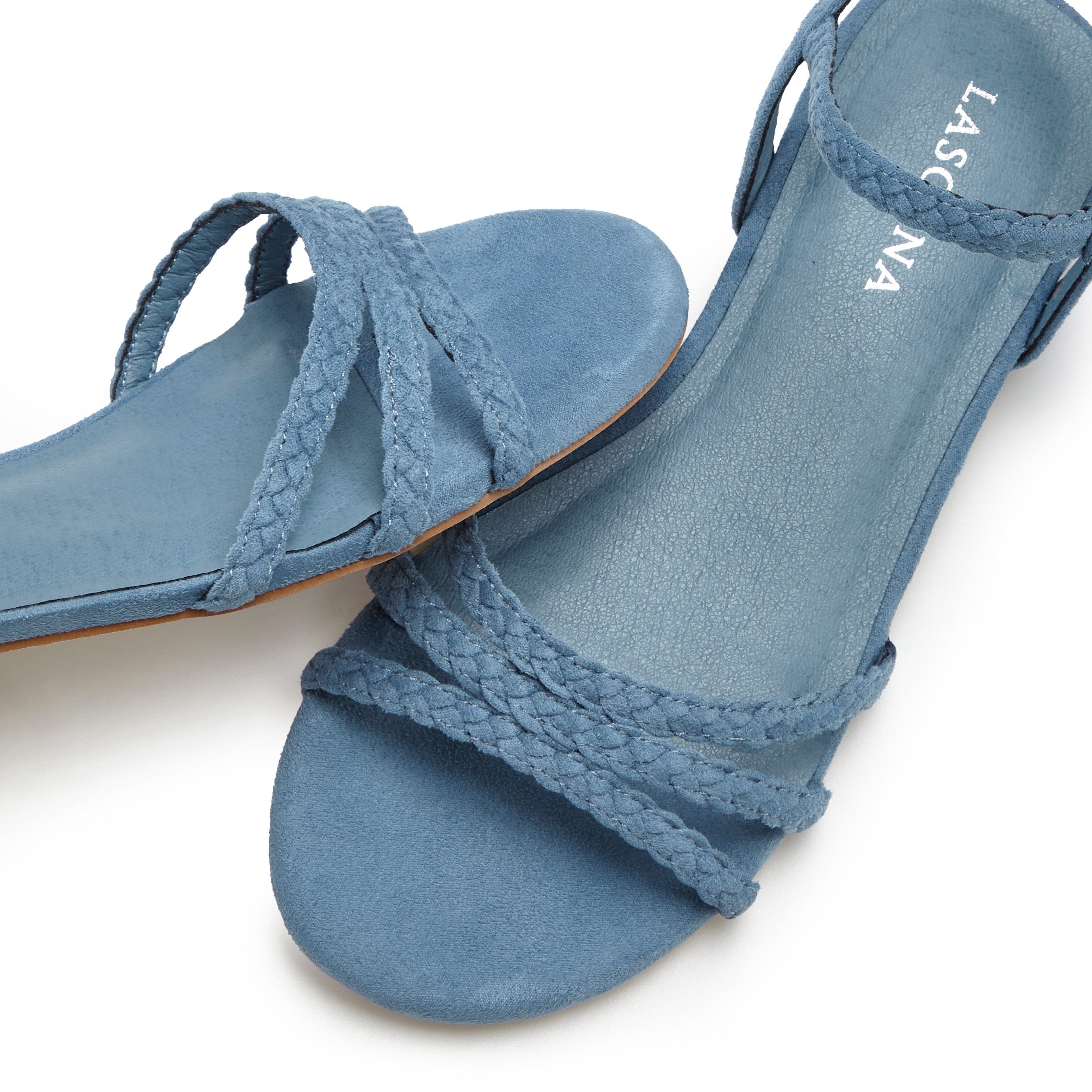 LASCANA Sommerschuh Sandale Sandalette, Sommerschuh mit geflochtenen Riemchen VEGAN – Bild 5 von 5