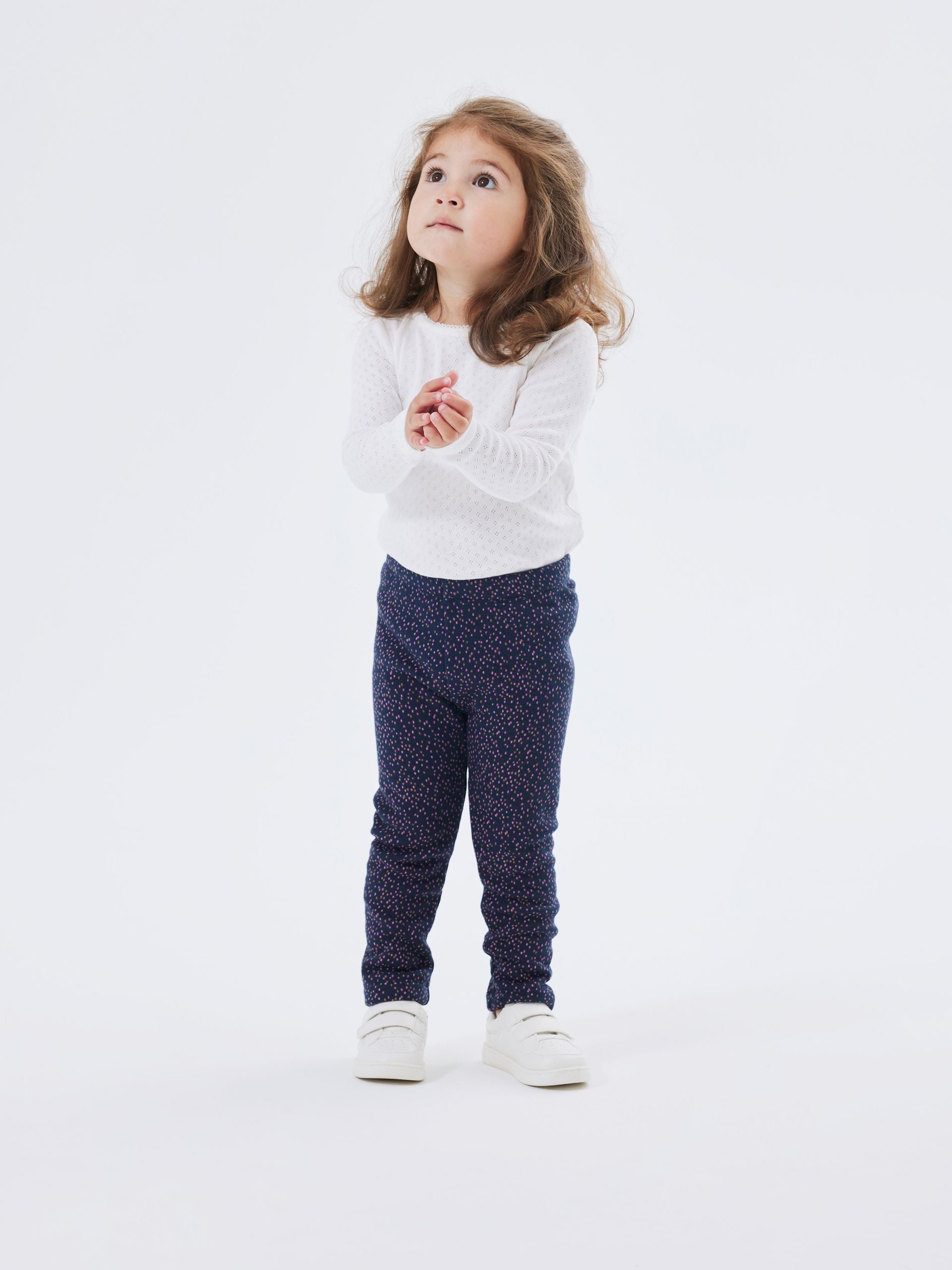 Name It Leggings NMFDAVINA SWEAT FLEECE LEGGING BRU