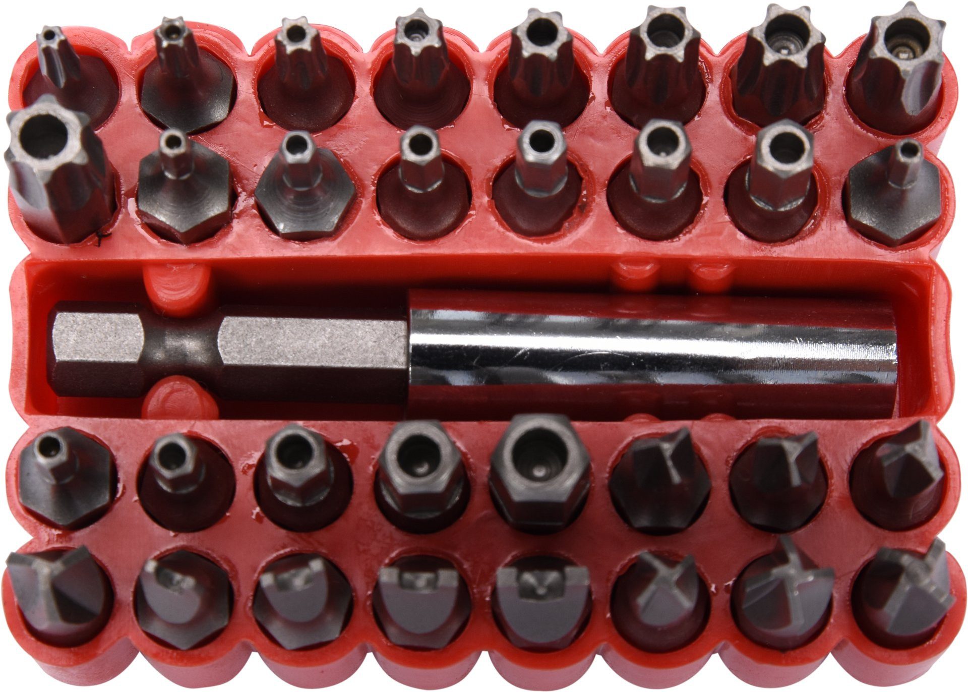 TRIZERATOP Bit-Set Schrauberbits-Set 33-teilig mit Adapter, Schrauberbits-Set 33-teilig mit Adapter, 33-St., Schrauberbits-Set 33-teilig mit Adapter