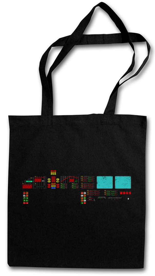 Beuteltasche Knight Kitt Cockpit Rider Stofftasche Foundation Car Auto TV Series