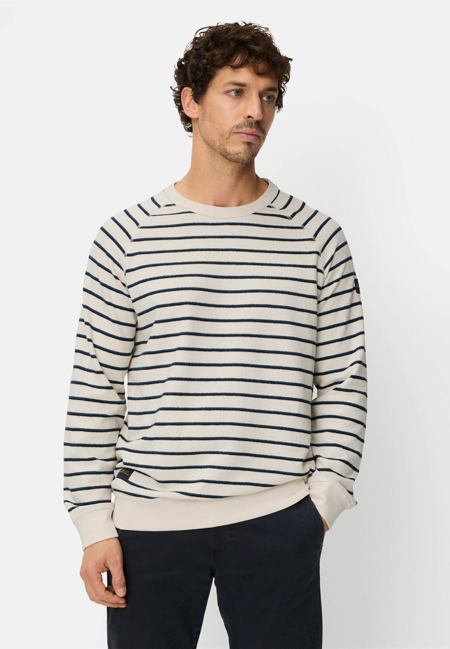 Sweatshirt mit Rundhalsausschnitt Langarm