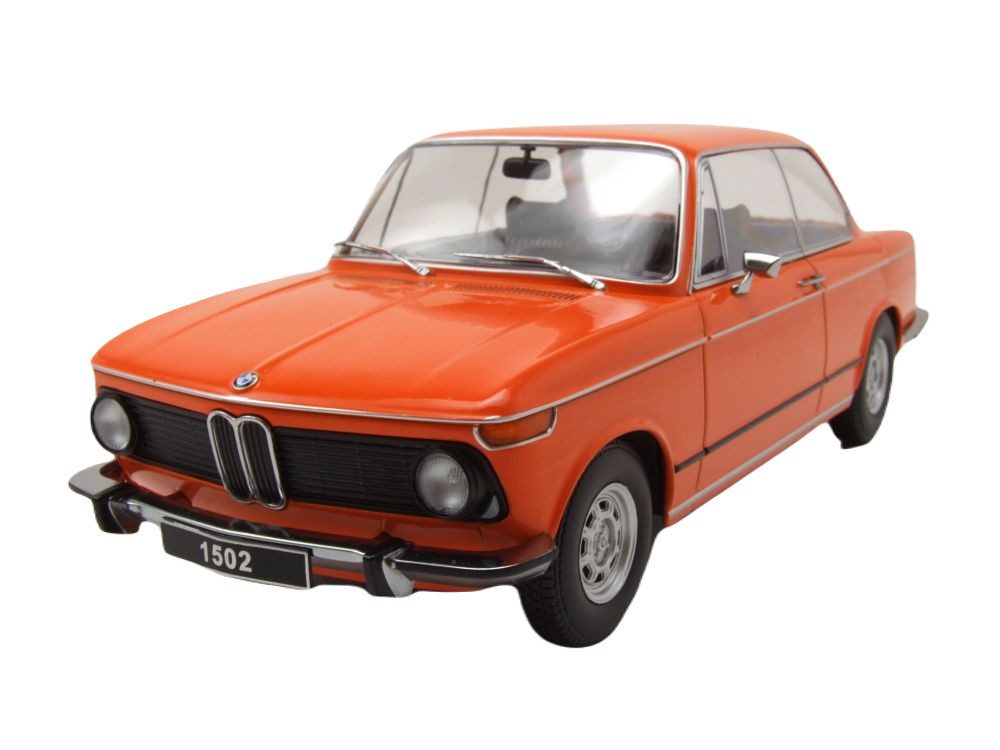 KK Scale Modellauto BMW 1502 1974 orange, Maßstab 1:18