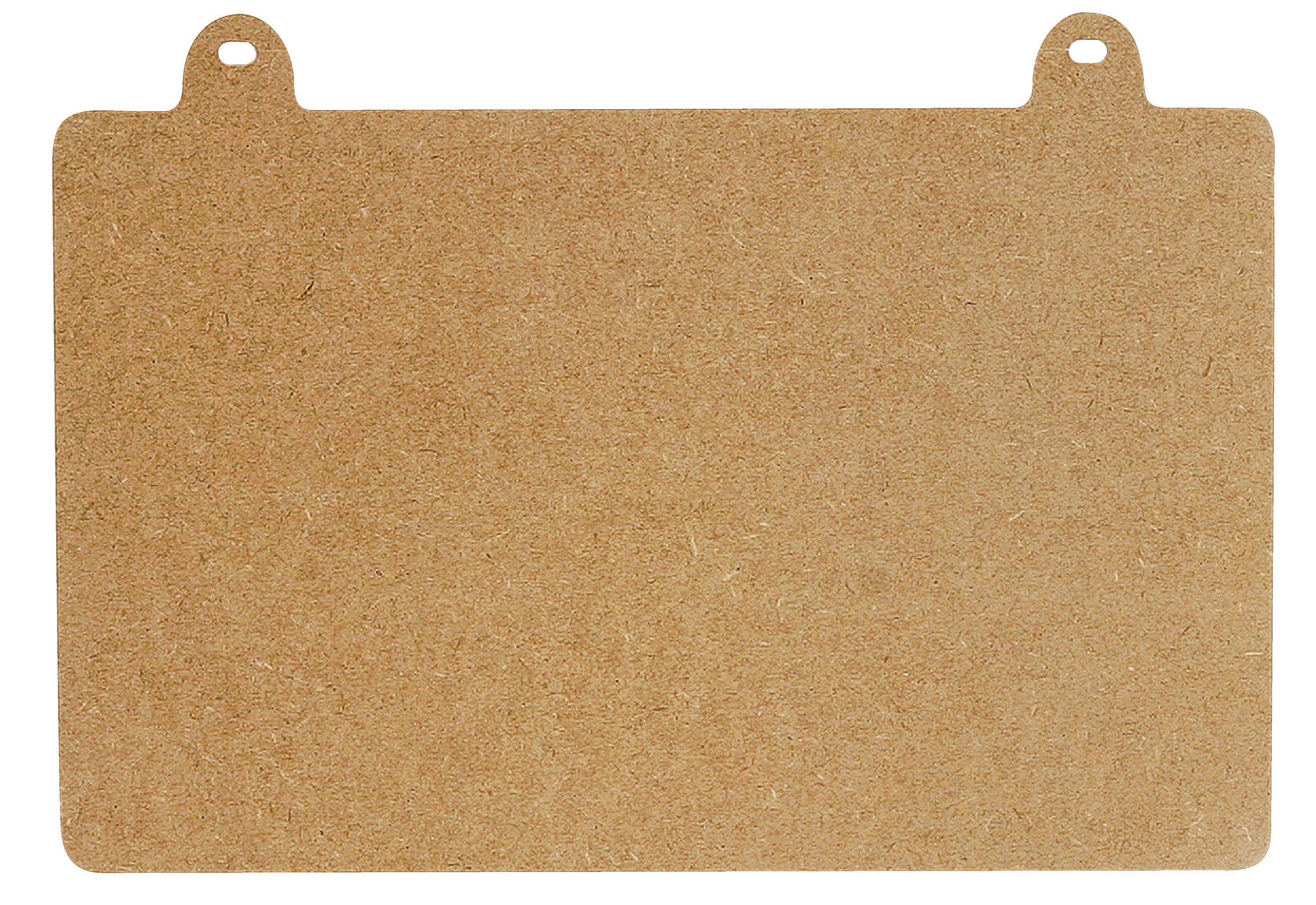 Pronty Crafts Wanddekoobjekt Deko-Schild, MDF-Holz günstig online kaufen