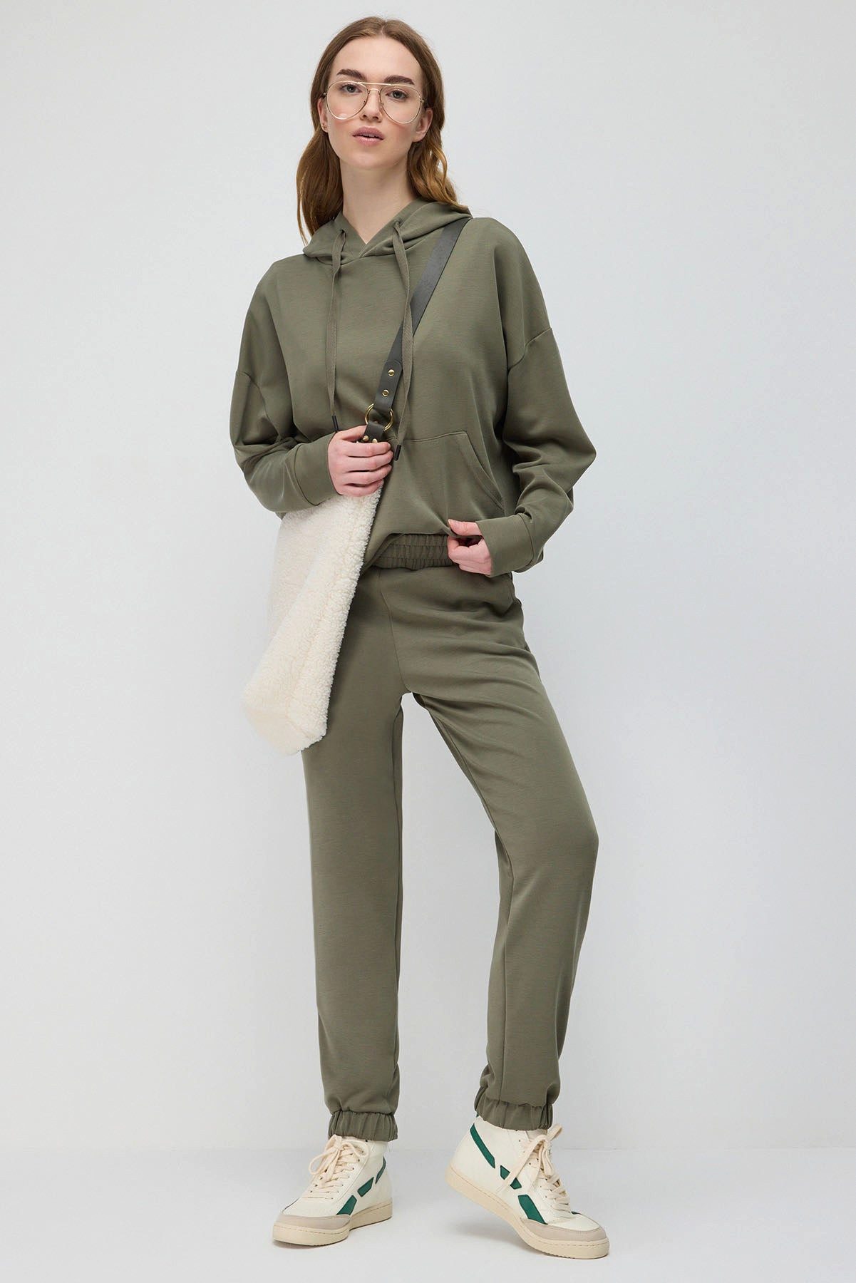 No Matter What Sweatponcho Modalstoff, weich, seidig, knitterfreie Joggingh günstig online kaufen