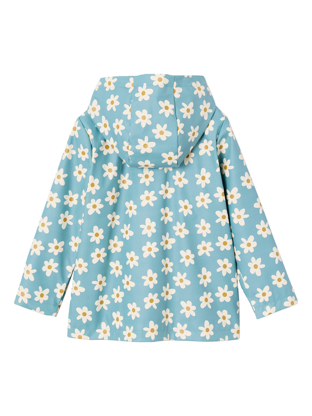 vertbaudet Regenjacke Mädchen Regenjacke mit Kapuze und Print – Bild 2 von 5