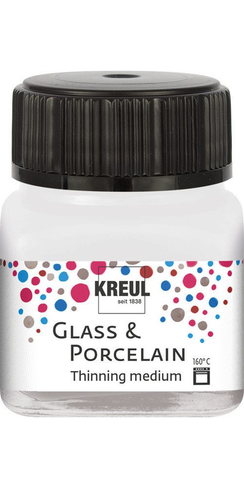 Kreul Blasebalg Glass & Porcelain Farbverdünner, 20 ml
