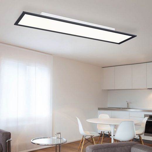 etc-shop LED Panel, LED Panel 80x20 warmweiß Deckenleuchte Quadratisch