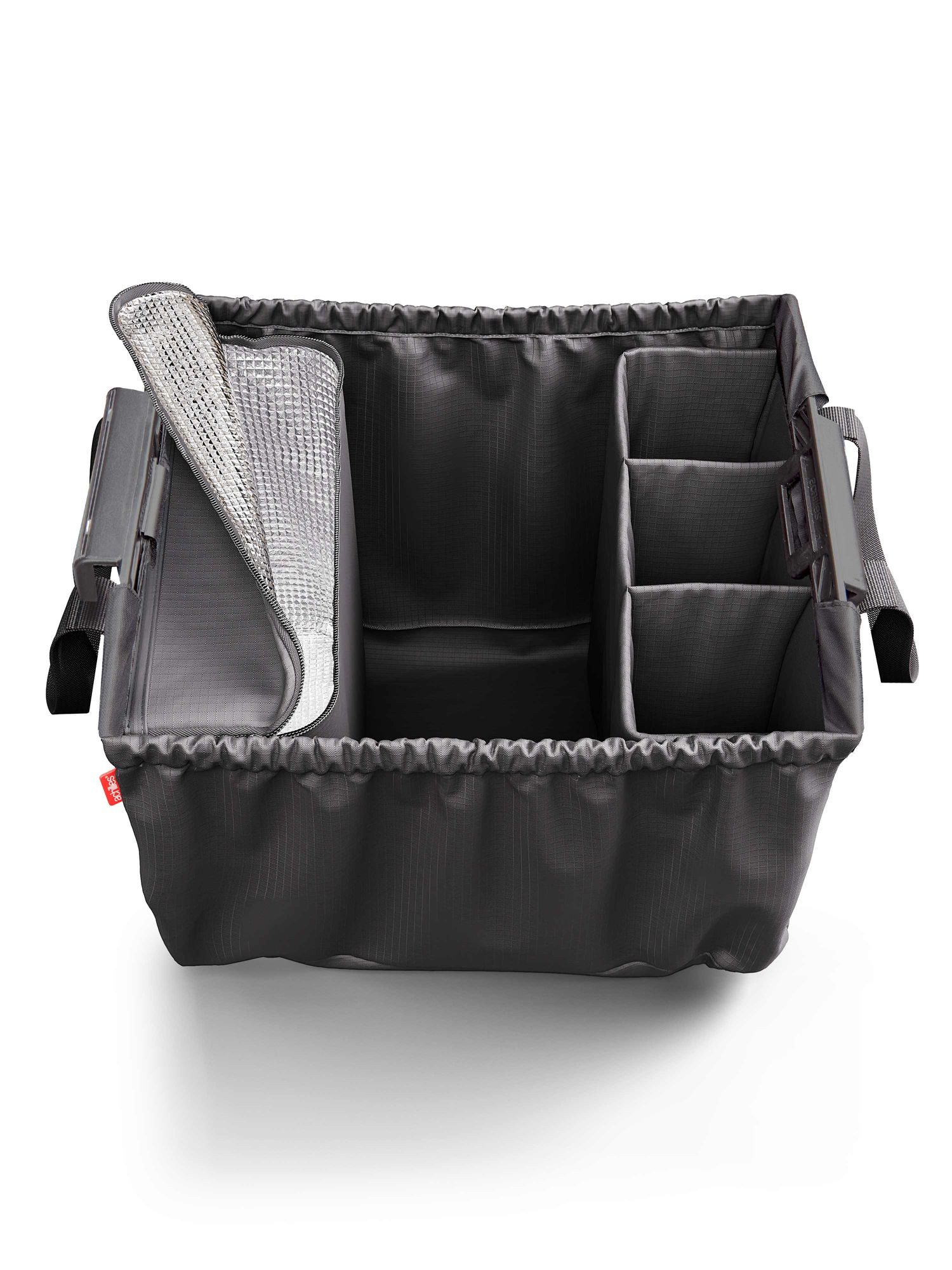 achilles Einkaufsbeutel Easy-Carrier Einkaufswagentasche mit Kühlfunktion und Flaschenfächern, 40 l