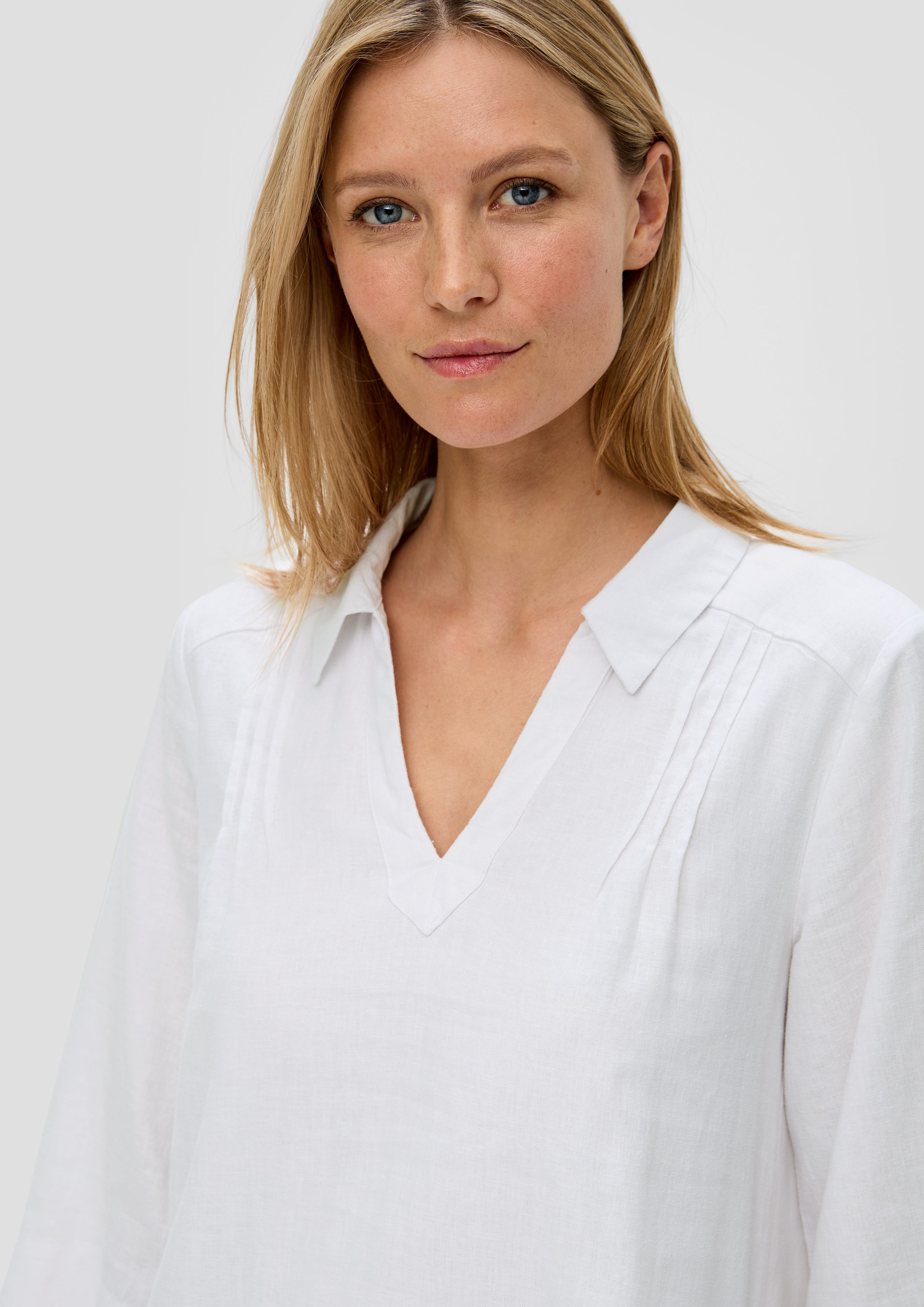 s.Oliver Minikleid Relaxed Fit-Kleid aus Leinenmix günstig online kaufen