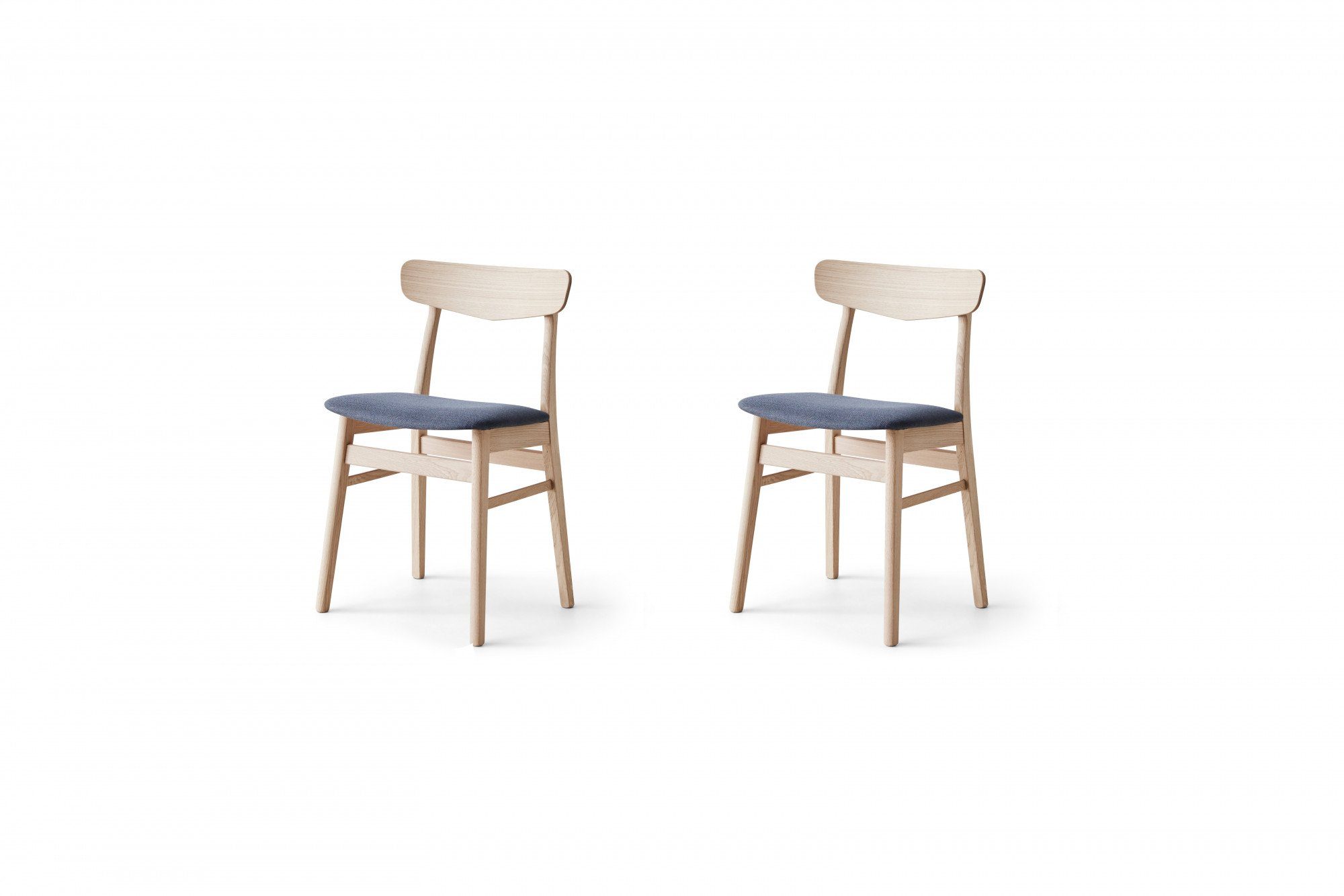 Hammel Furniture Esszimmerstuhl Findahl by Hammel (Set, 2 St), Massivholz, gepolsterte Sitzfläche, versch. Farbvarianten