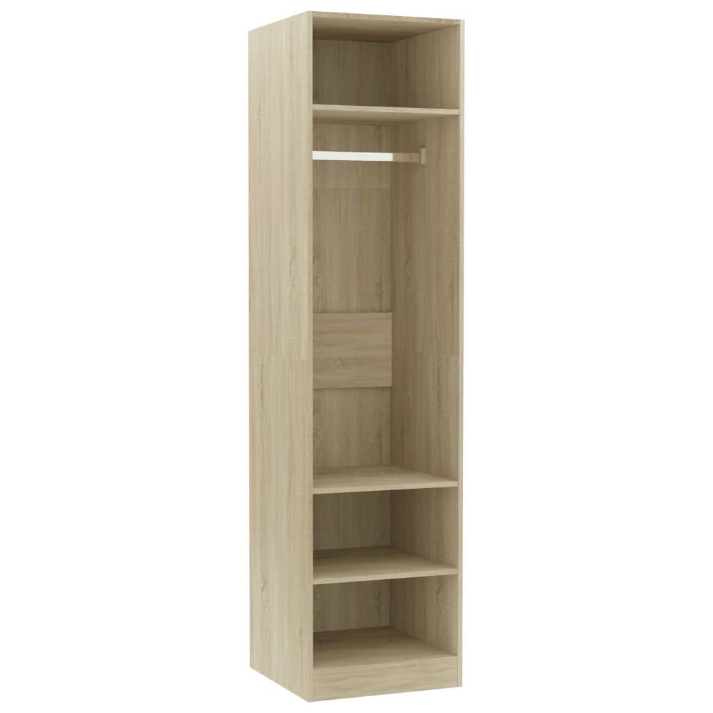 vidaXL Kleiderschrank 50 x 50 x 200 cm Kleiderschrank Sonoma Eiche 50x50x200 cm Spanplatte