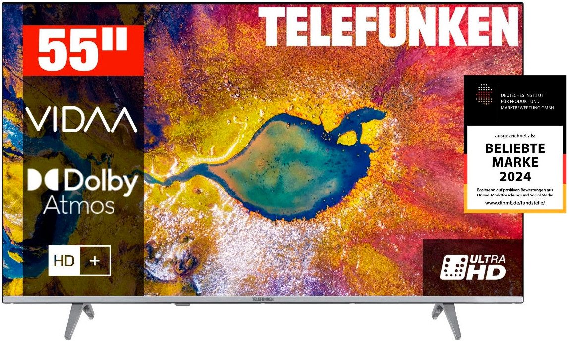 D55U875M8CW LED-Fernseher