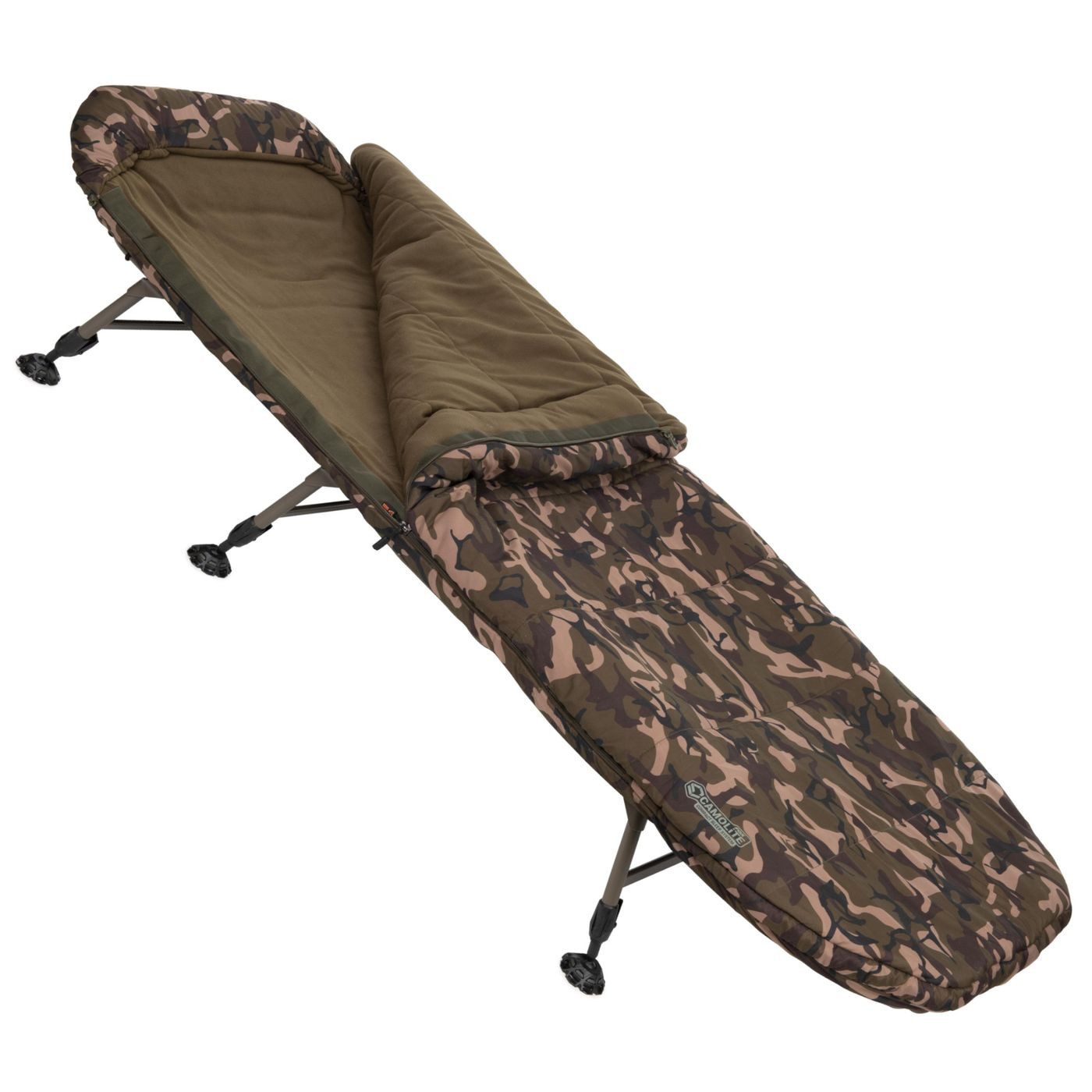 FOX International Angelstuhl Fox Camolite Compact Sleep System 214x86cm - Karpfenliege