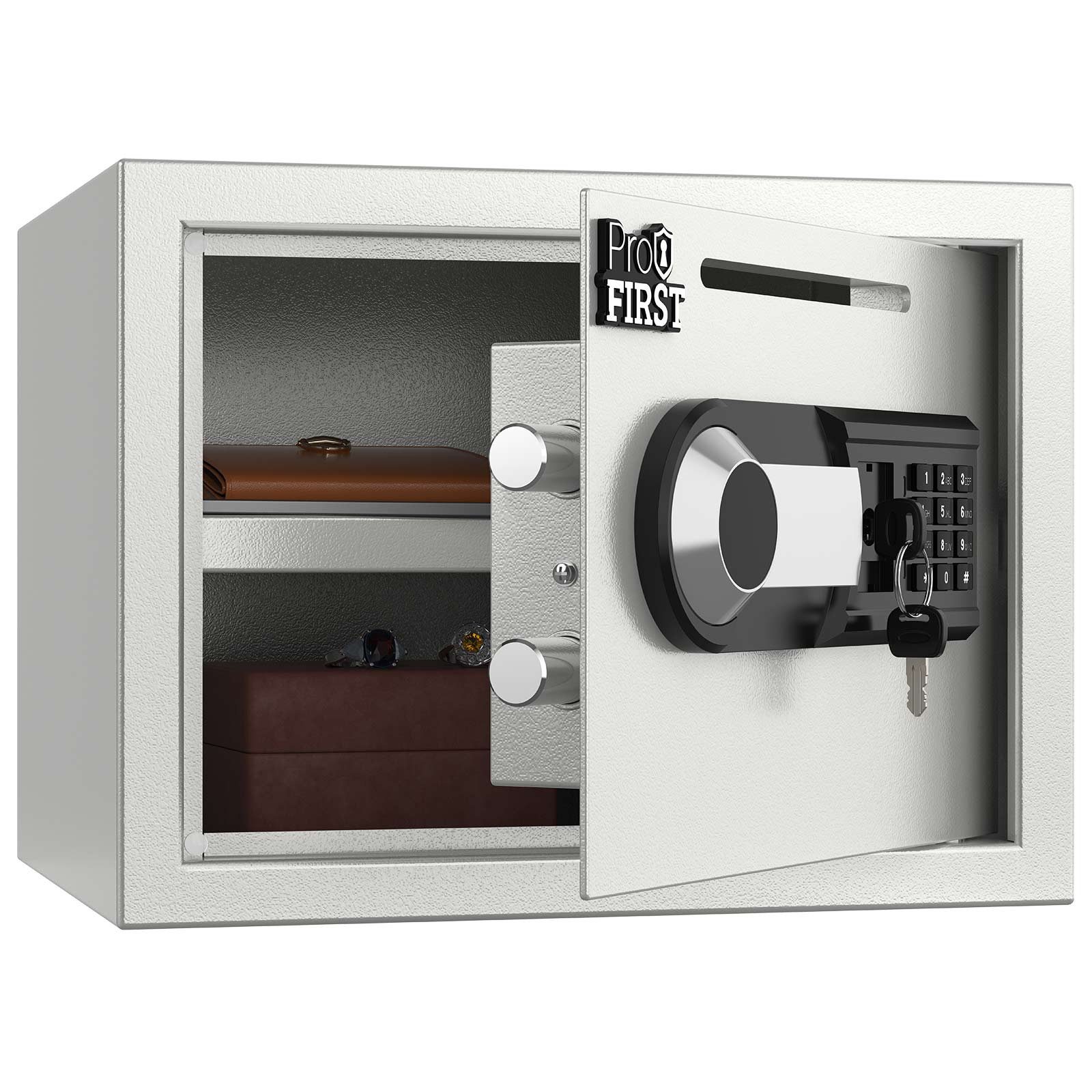 Profirst Möbeltresor Guardian 3 Elektronikschloss Silber