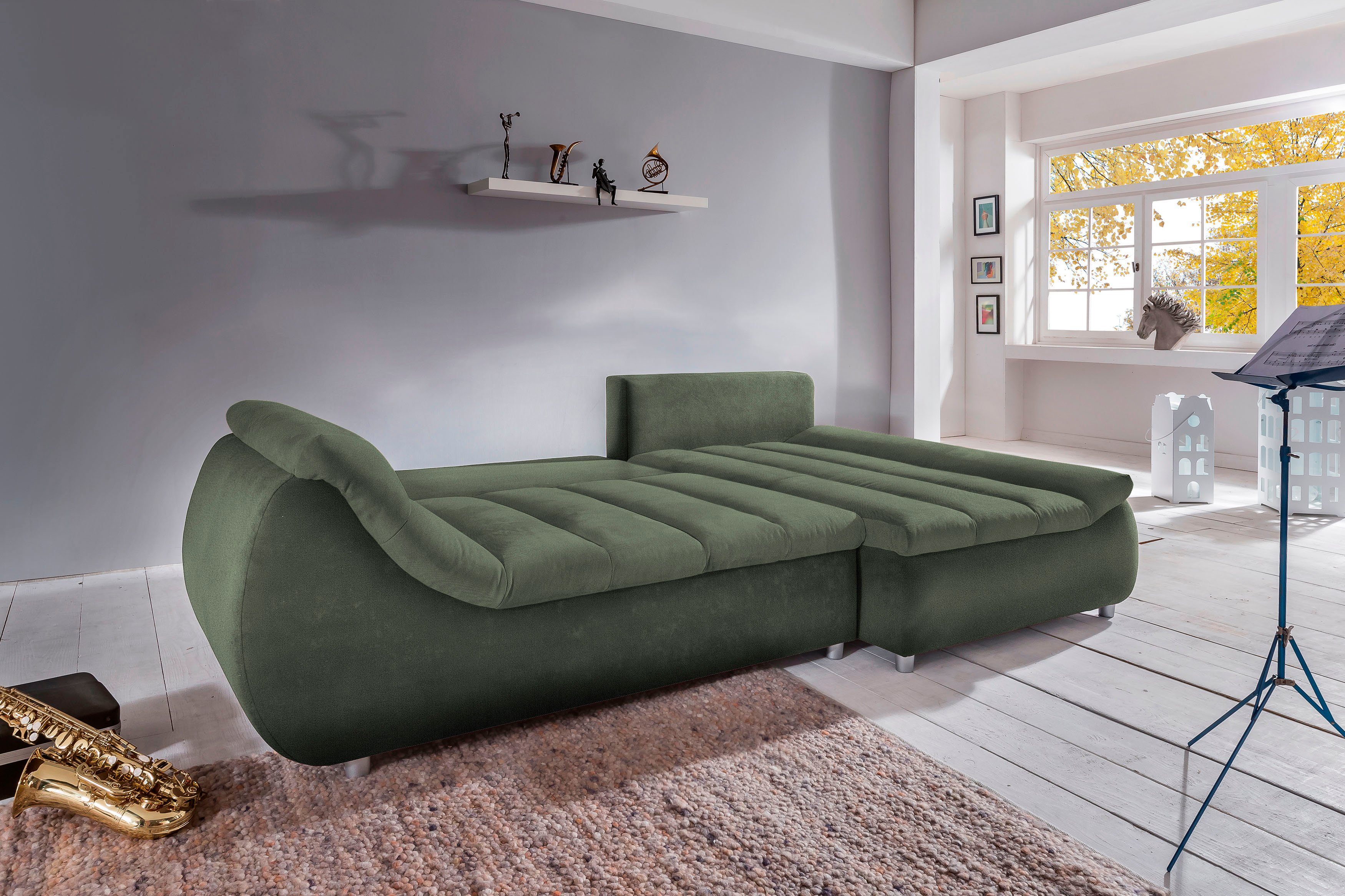 INOSIGN Ecksofa Imola elegant und bequem, günstig online kaufen