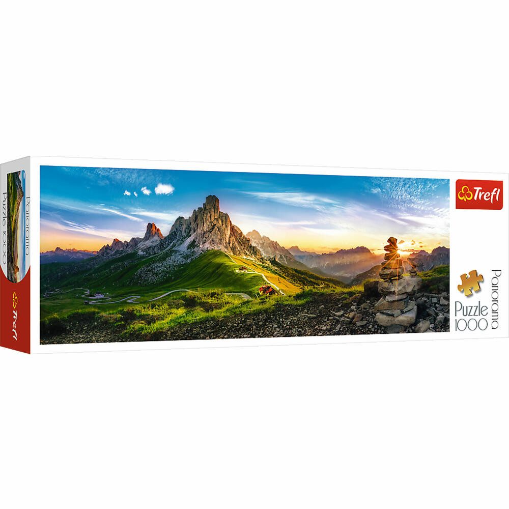 Trefl Puzzle Panorama Passo di Giau, 1000 Puzzleteile günstig online kaufen