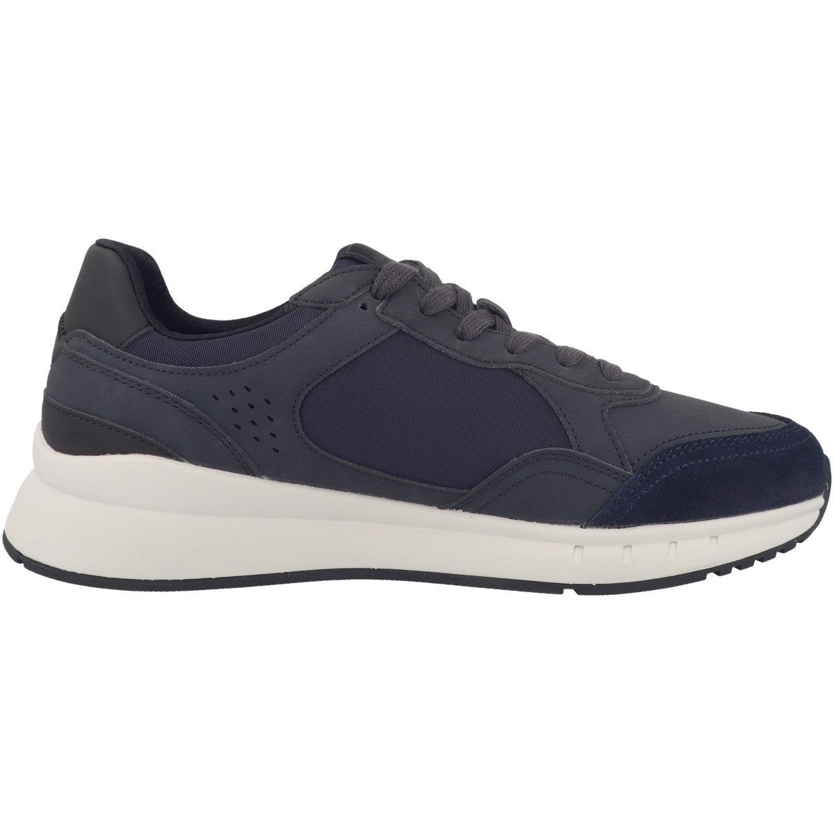 Geox U Branthon B Herren Sneaker Turnschuhe, Sportschuhe, Freizeitschuhe, Halbschuhe, Schnürschuhe