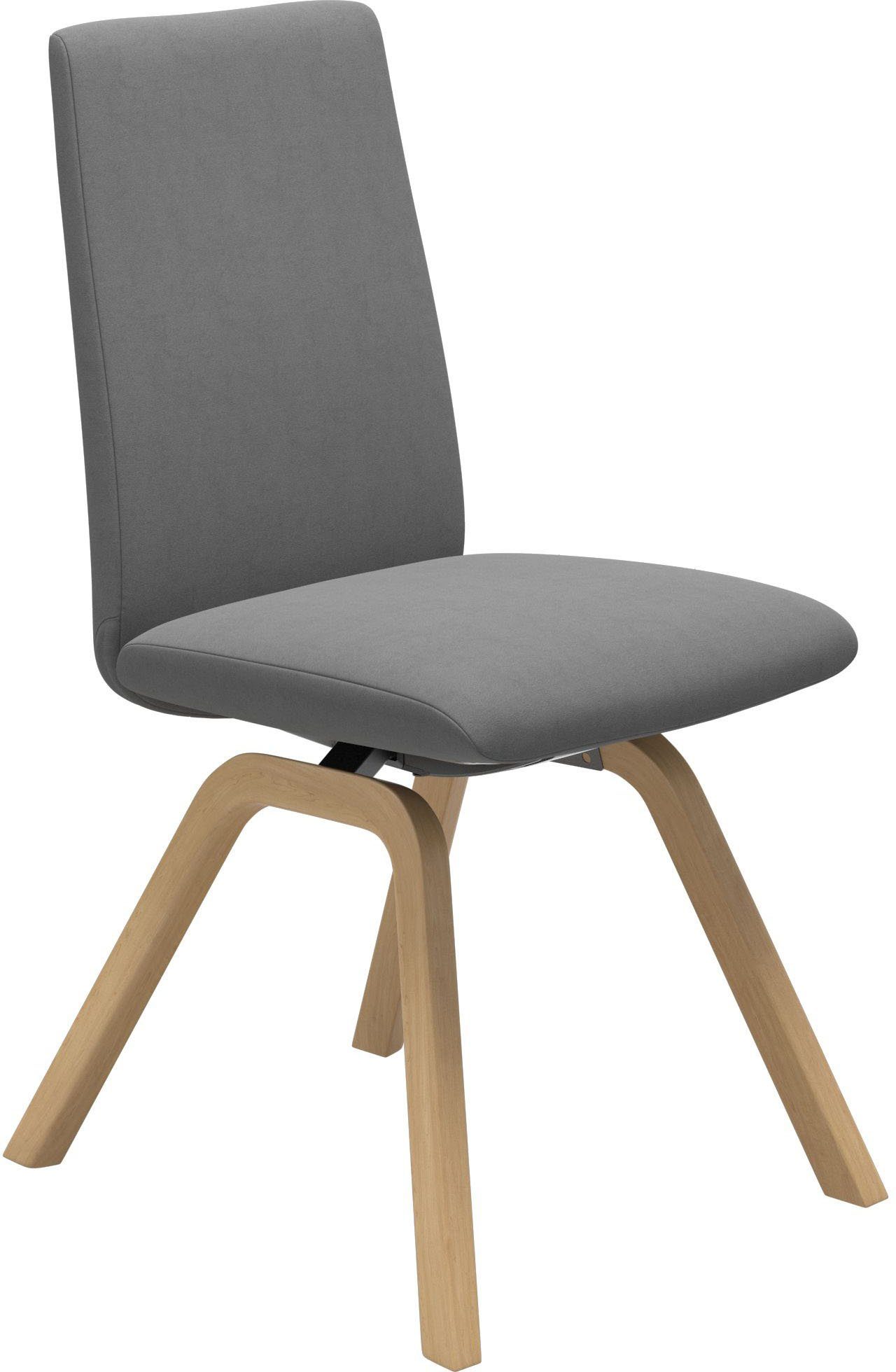 Stressless® Polsterstuhl Laurel, Low Back, Größe M, mit schräggestellten Beinen in Eiche natur