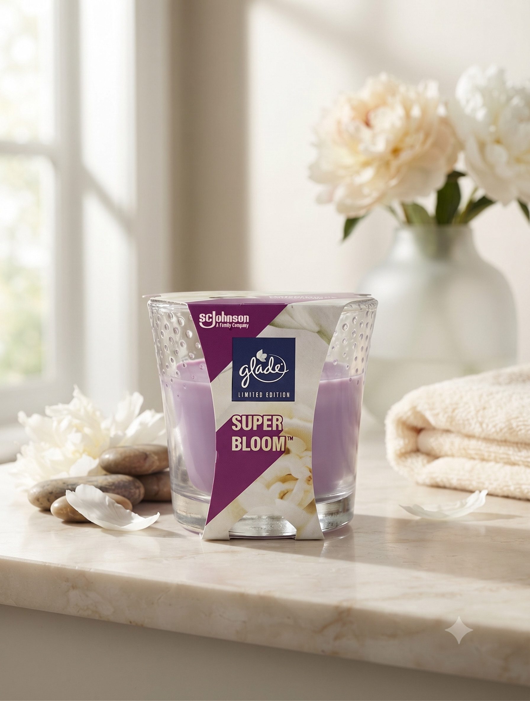 Glade Duftkerze Glade By Brise Superbloom Duftkerze 129 g