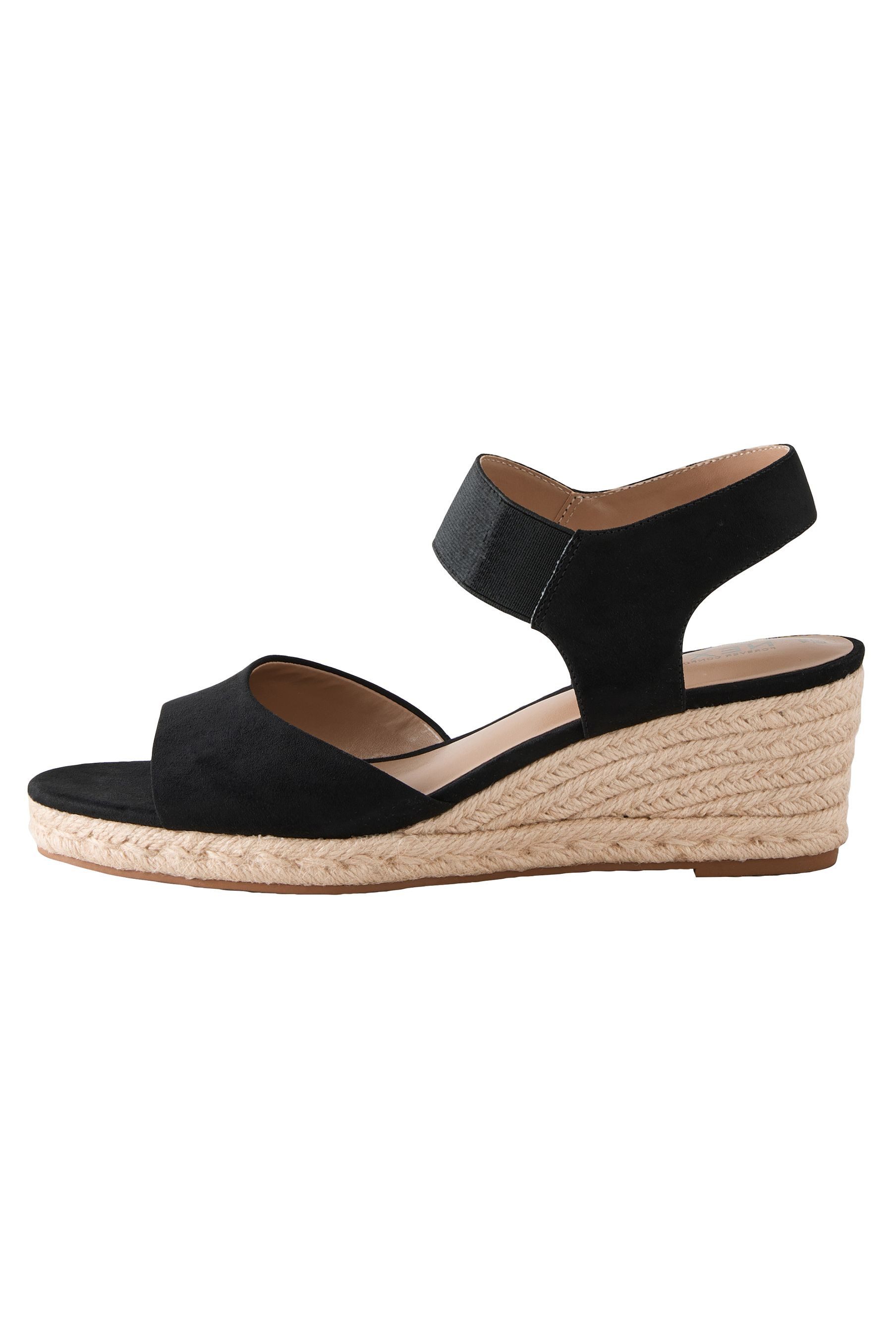 Next Forever Comfort® Sandalen mit elastischem Riemen Keilpumps (1-tlg) günstig online kaufen
