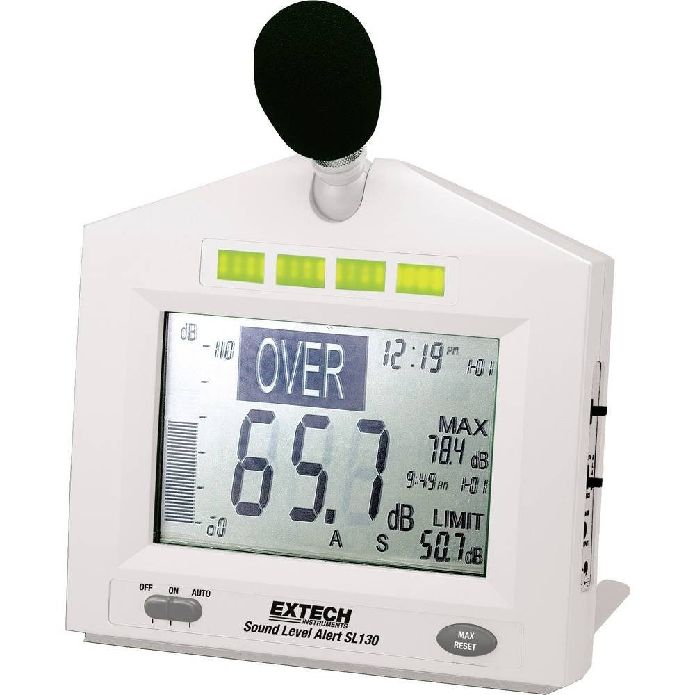 Extech Schallpegelmessgerät Schallpegel-Monitor SL-130