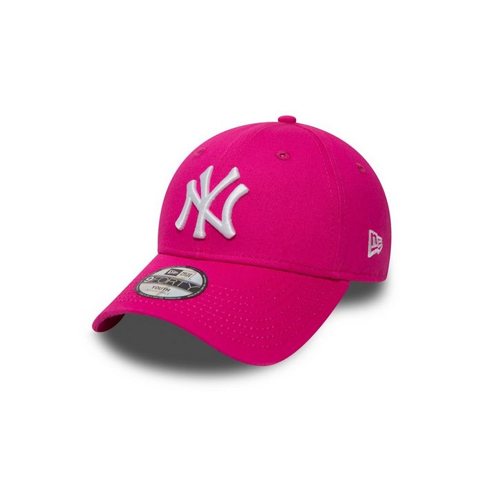 New Era Baseball Cap New Era Kids Cap Adjustables - NY YANKEES - Hot Pink-White