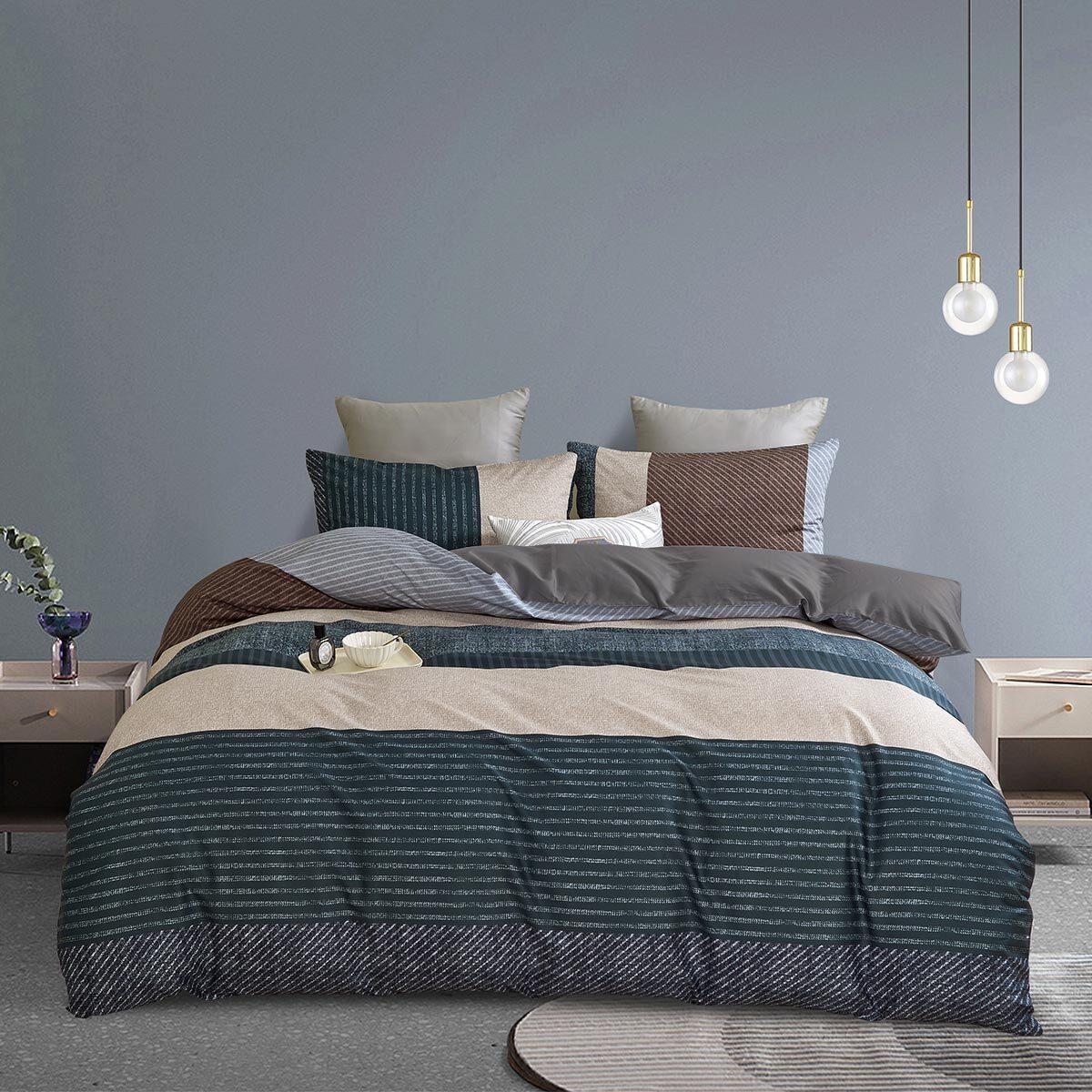 TRAUMSCHLAF Bettwäsche Newport, Mako Satin, 2 teilig, Lusxus Streifen mit s günstig online kaufen