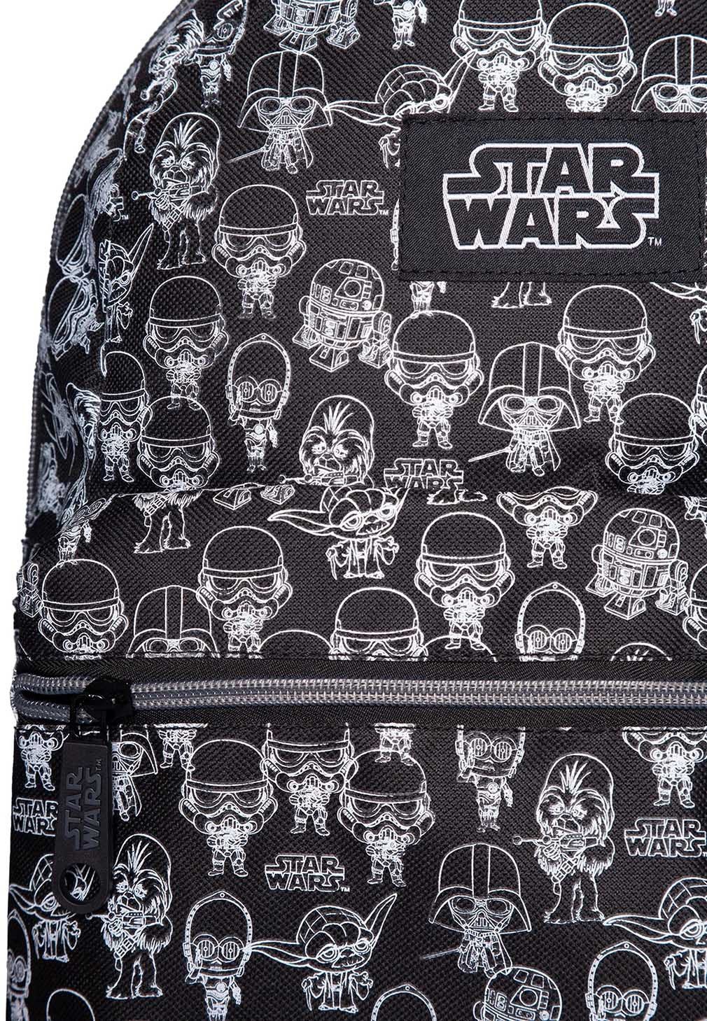 Star Wars Rucksack Characters, Yoda Darth Vader Chewbacca Stormtrooper