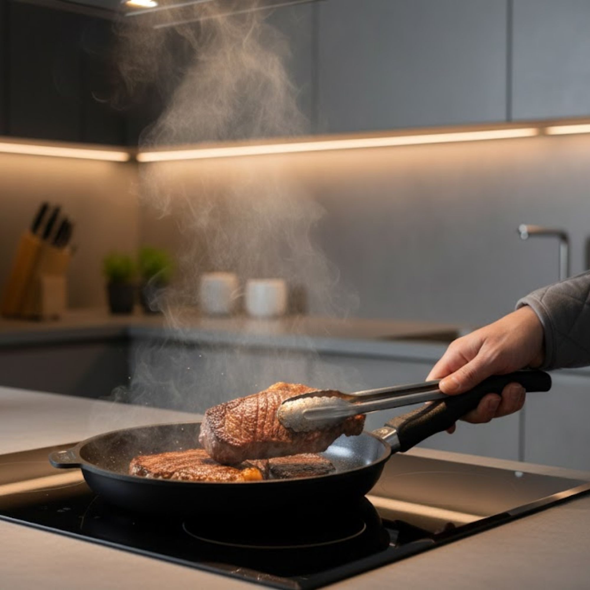 Gastrolux Bratpfanne GASTROLUX EVO-Pfanne Guß-Bratpfanne 28 cm 4,5 cm