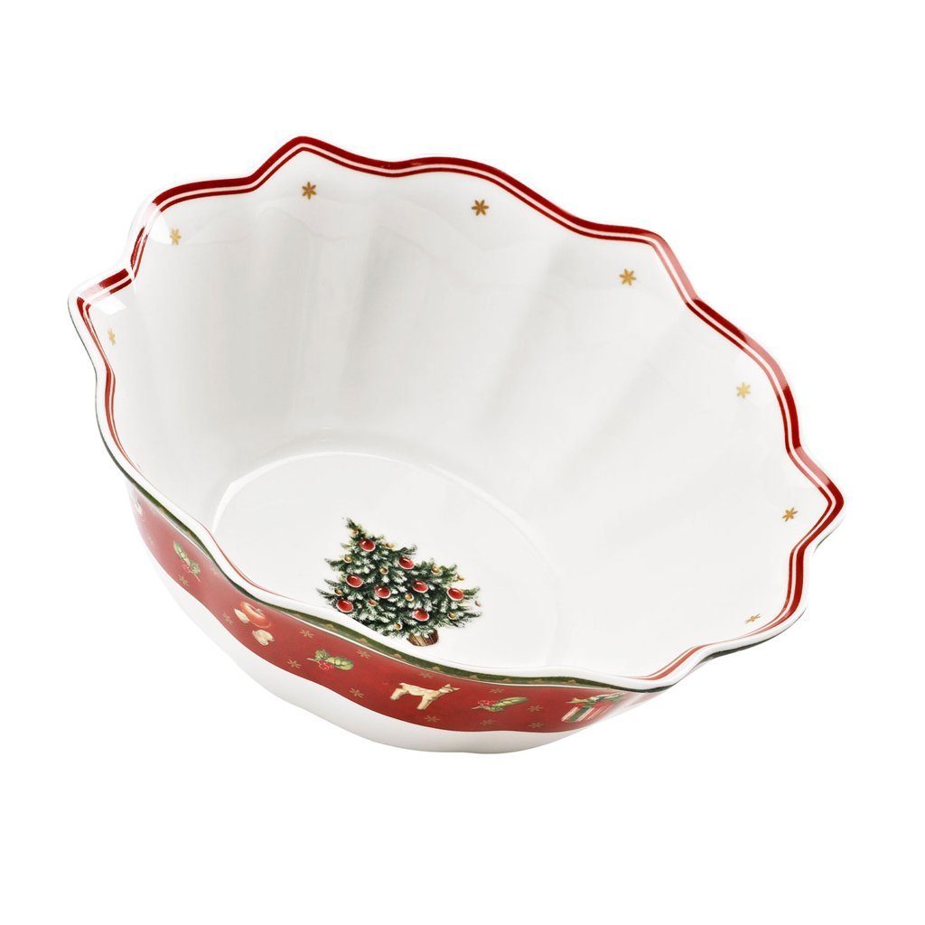 Villeroy & Boch Salatschüssel Toy's Delight Schüssel, Porzellan, (1-tlg), Premium Porcelain, 1 Stck, Handw., mikrow.sicher