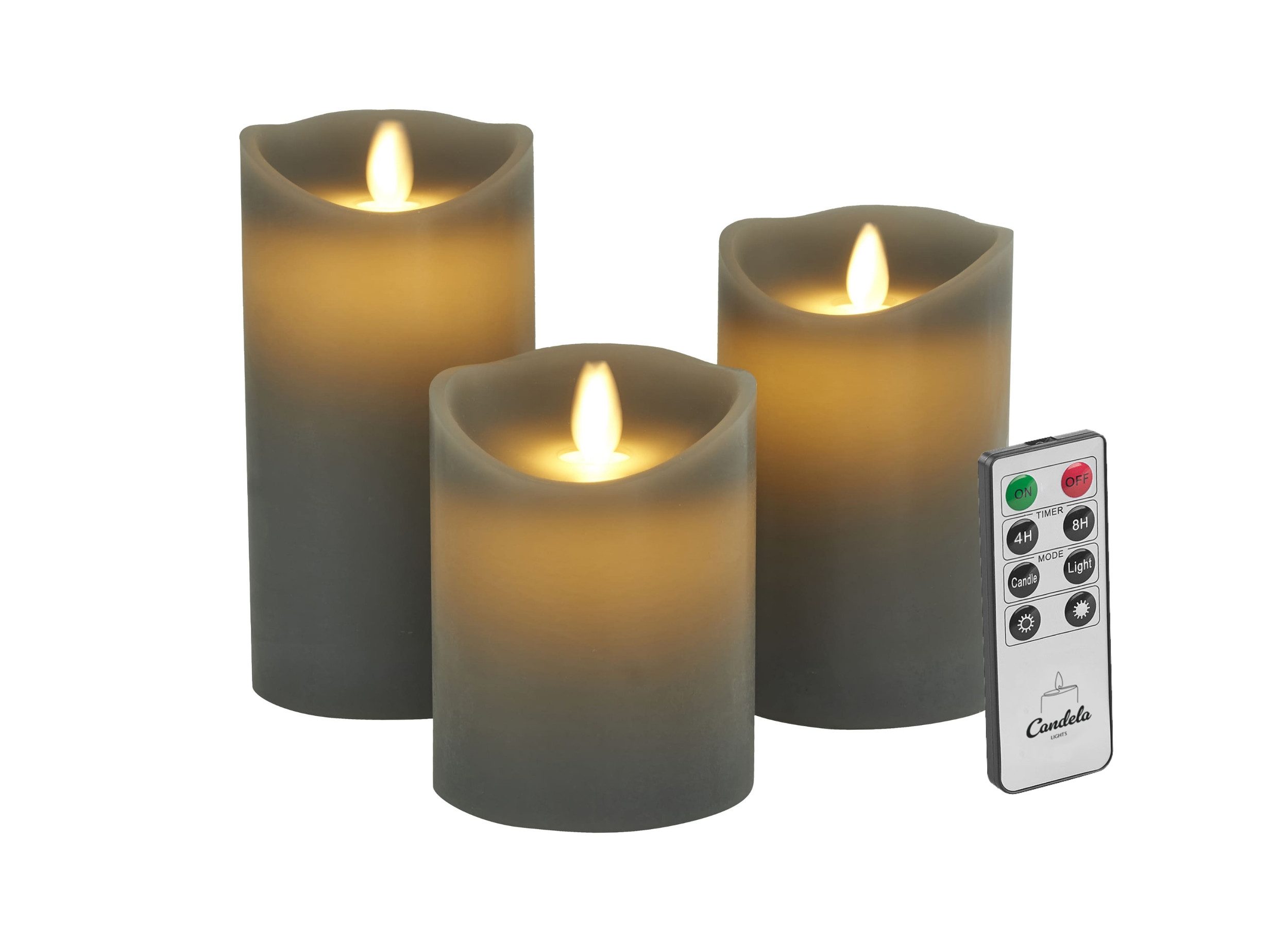 LC Home LED-Kerze Set Echtwachskerze Timerfunktion günstig online kaufen