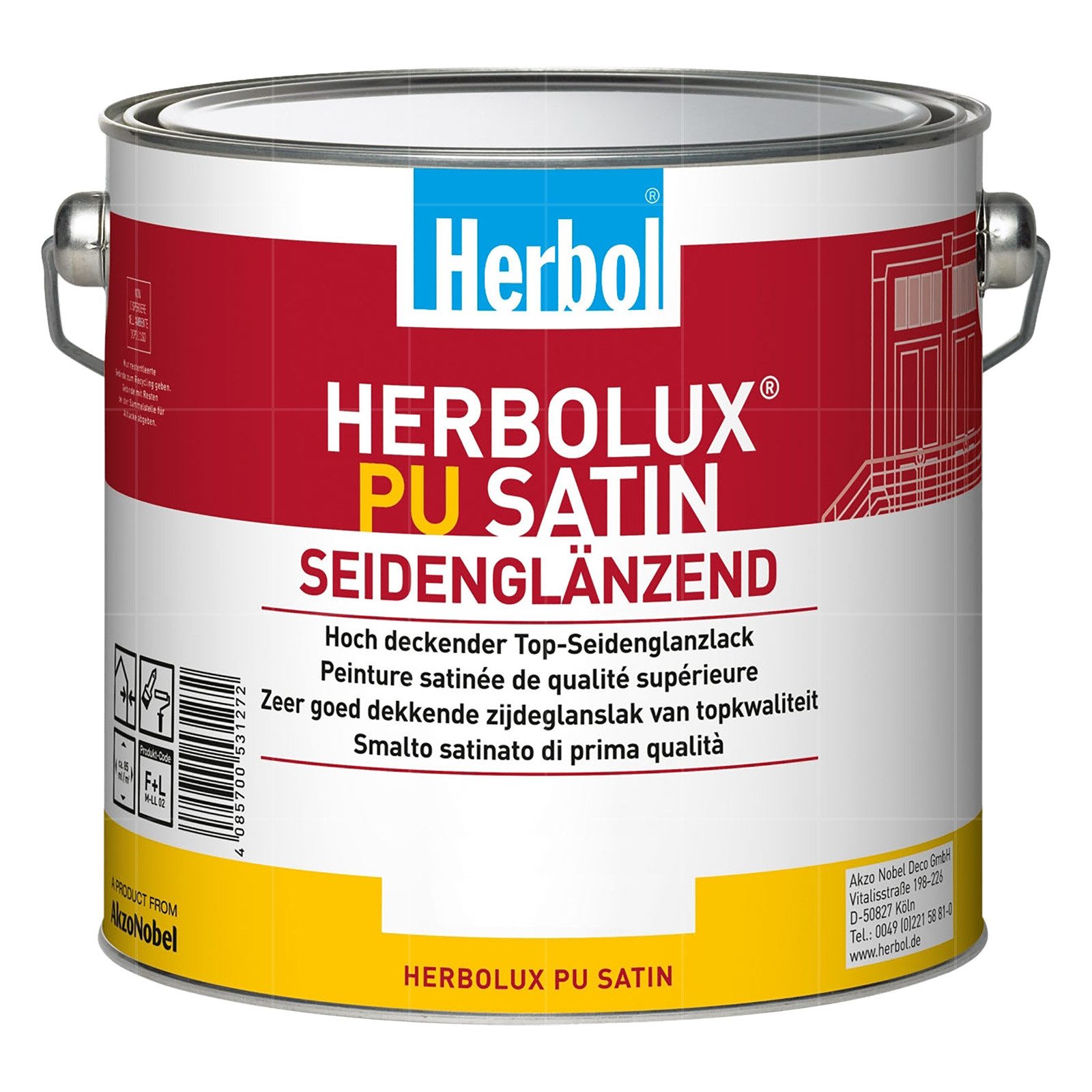 Herbol Lack Herbol Herbolux PU Satin 2,5 LTR