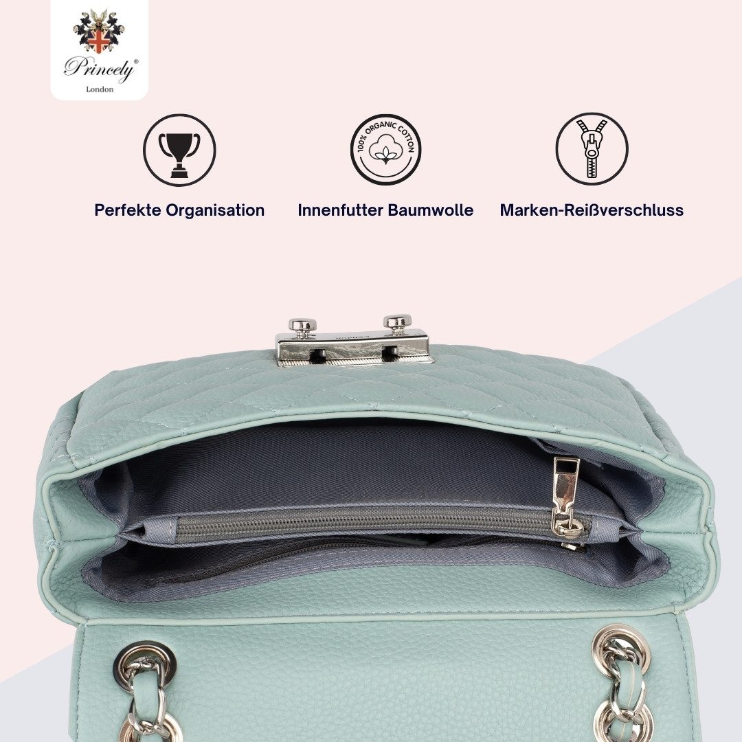 Princely London Schultertasche Jacky - Elegante Umhängetasche
