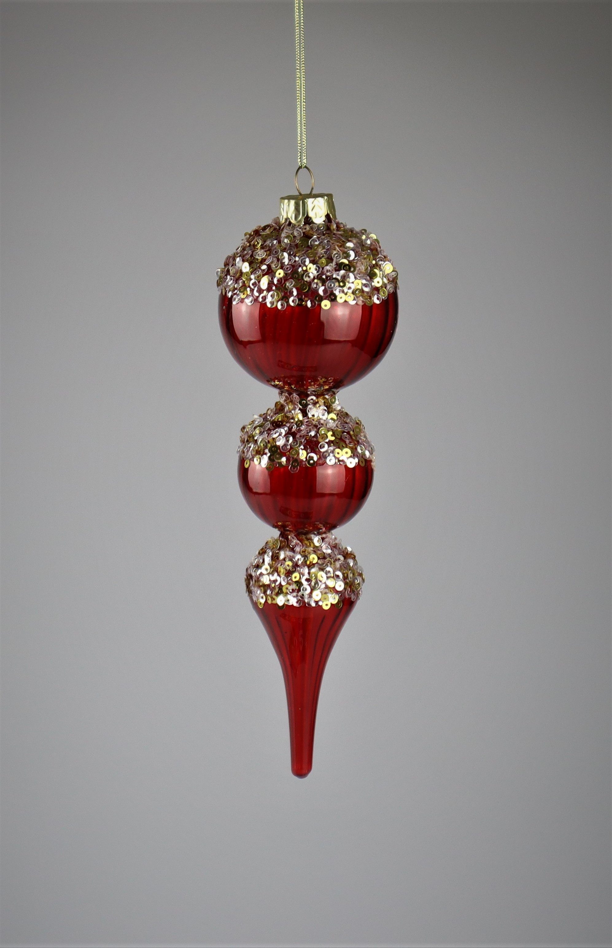 AM Design Christbaumschmuck aus Glas, Ø: 21 cm, 2er Set