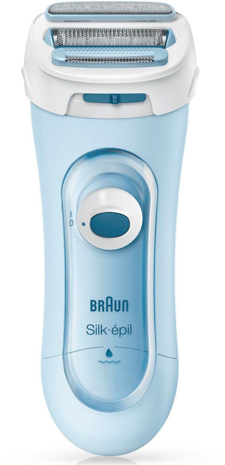 Braun Elektrorasierer Silk-épil 5-160 Shaver Lady blau