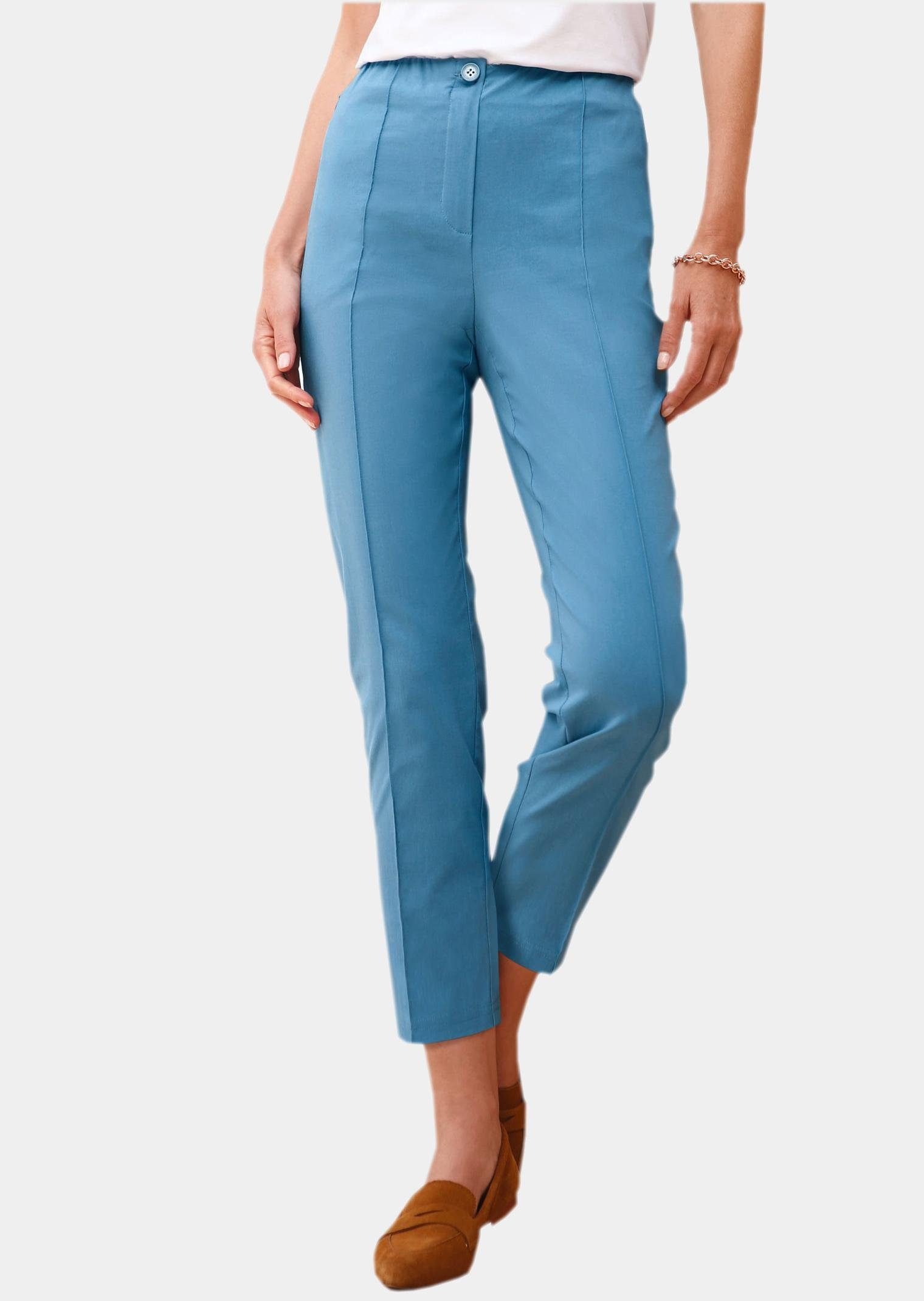 7/8-Caprijeans Kurzgröße: Moderne Hose mit streckenden Biesen