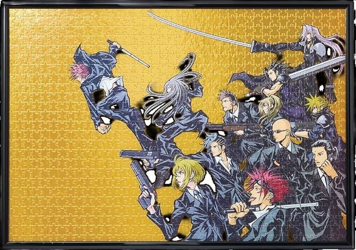 Crunchyroll Puzzle Puzzle - Final Fantasy VII - Before Crisis VII - 1.000 Teile, 1000 Puzzleteile
