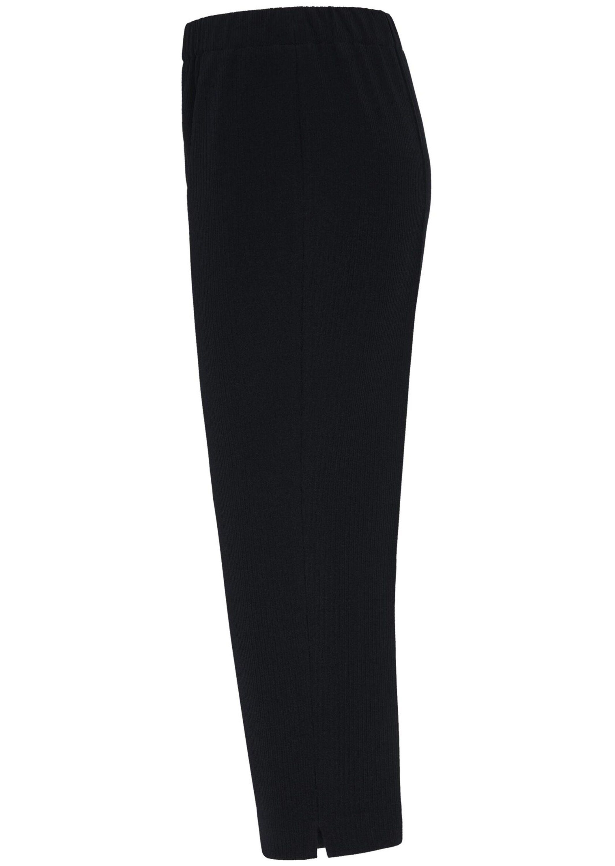 GOLDNER Caprihose Kurzgröße: Sportive 7/8-Hose mit Biesen Stoffhose mit Sch günstig online kaufen