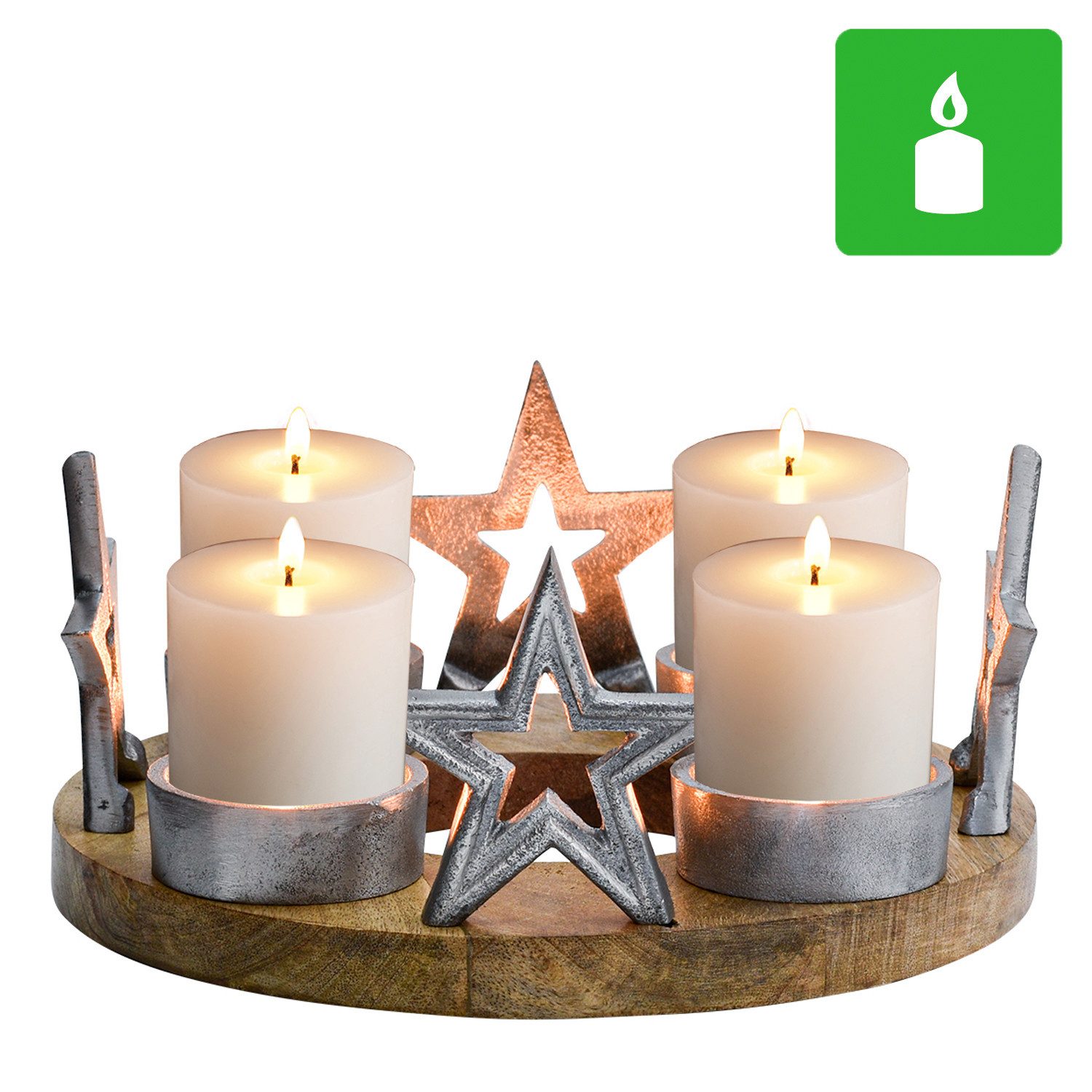 Marrakesch Orient & Mediterran Interior Adventskranz Adventkranz Weihnachts günstig online kaufen